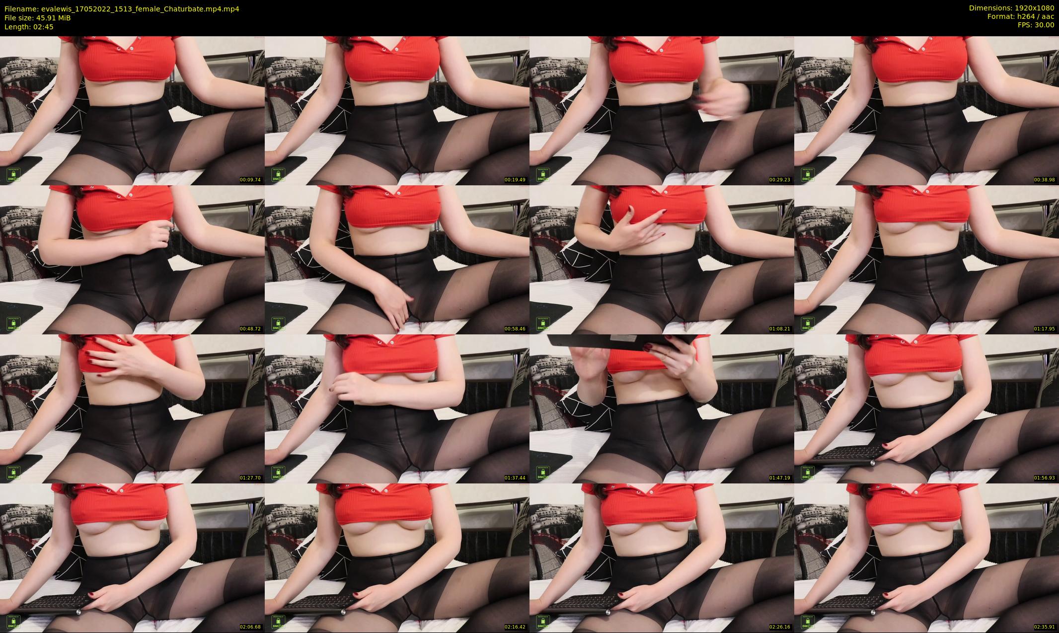 evalewis — 3 minute Chaturbate female cam show recording, 1080p, May 17, 2022