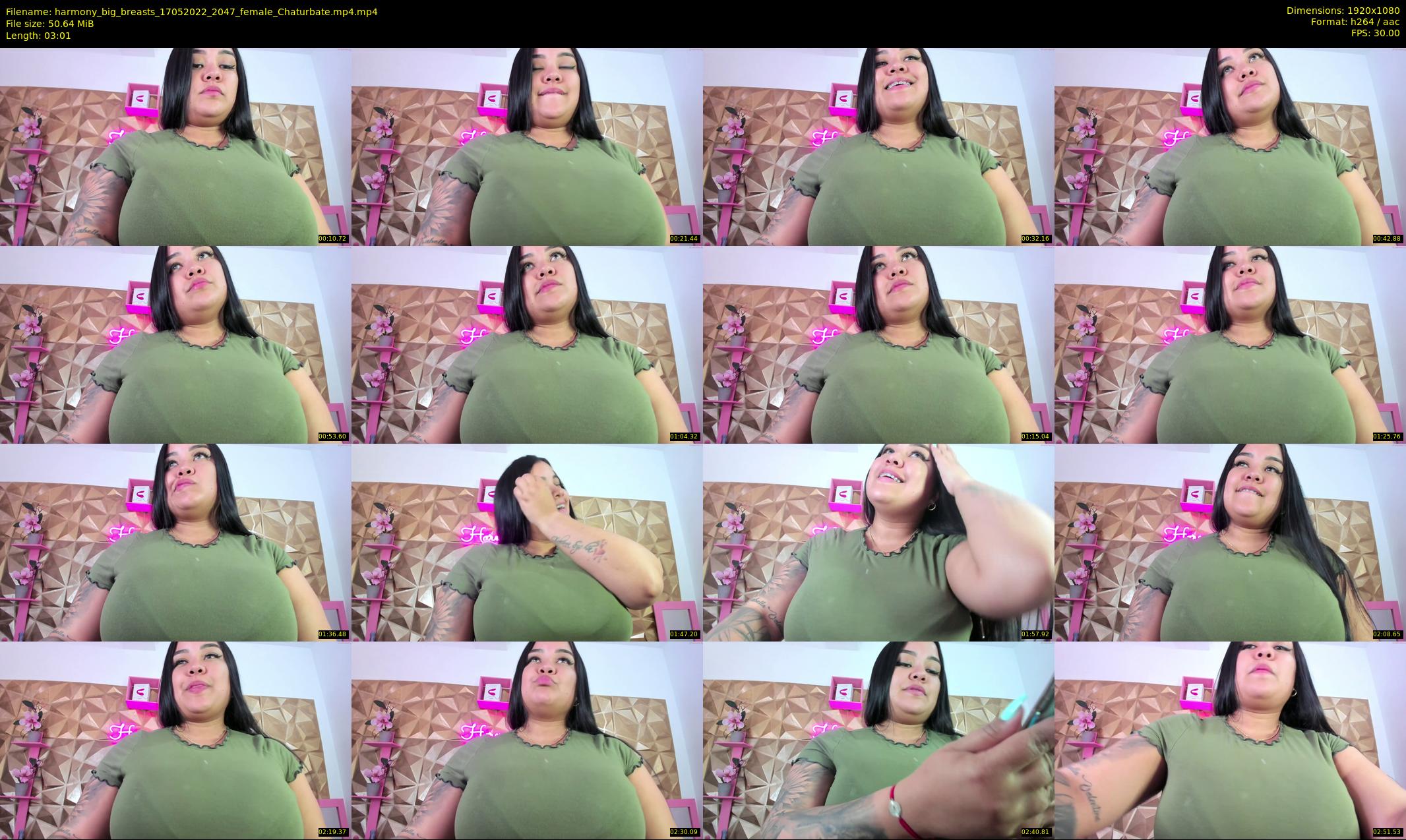 harmony_big_breasts — 4 minute Chaturbate female cam show recording, 1080p, May 17, 2022
