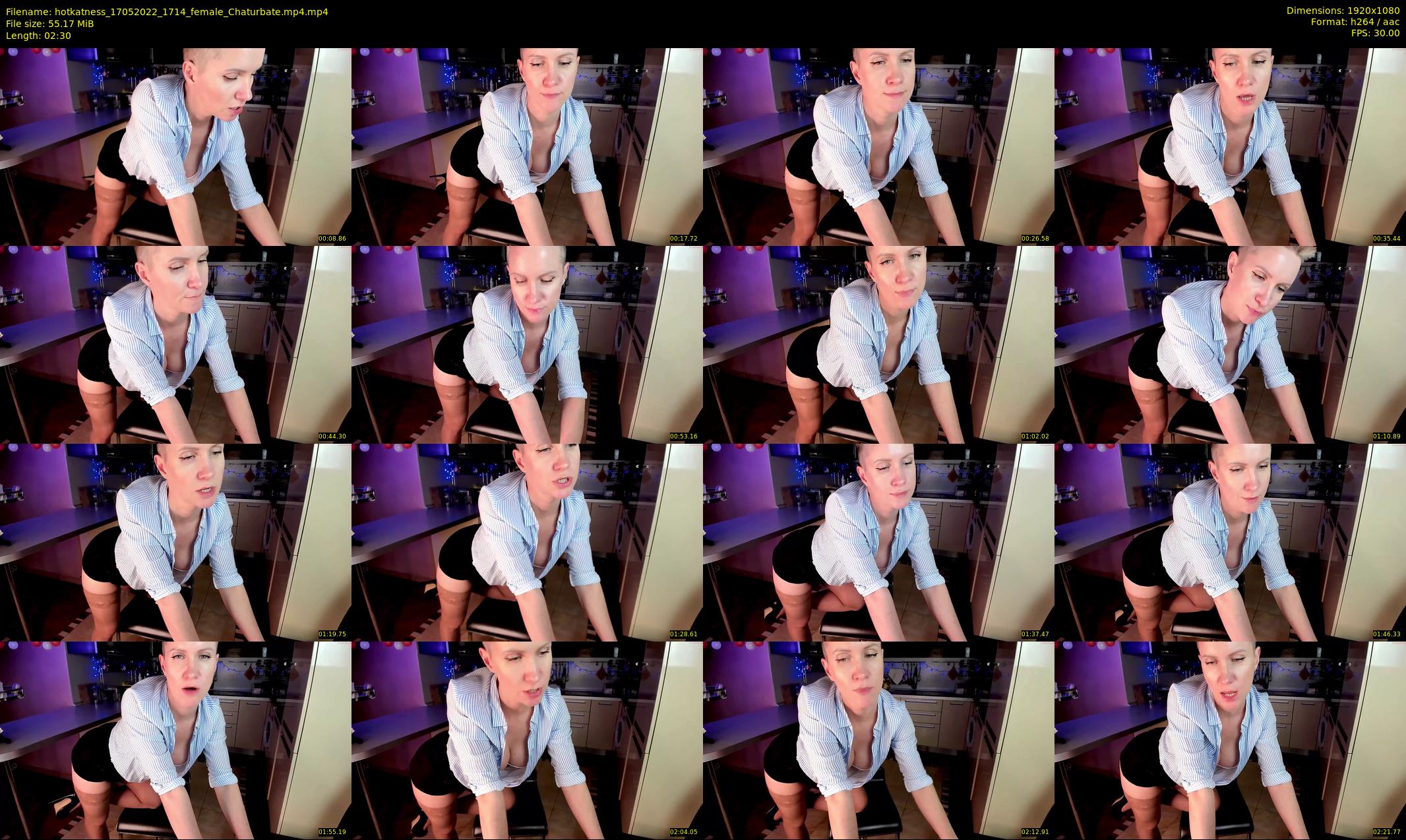 hotkatness — 3 minute Chaturbate female cam show recording, 1080p, May 17, 2022
