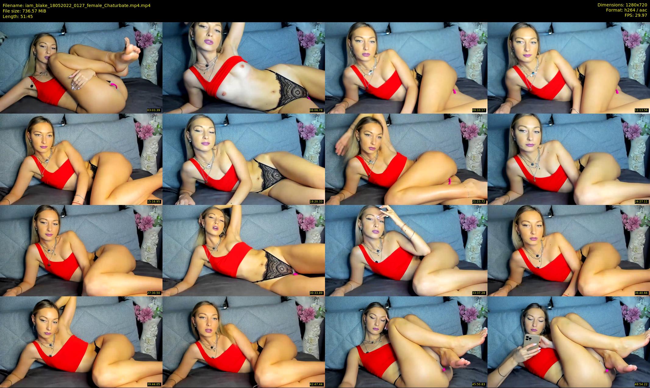 iam_blake — 52 minute Chaturbate female cam show recording, 720p, May 18, 2022