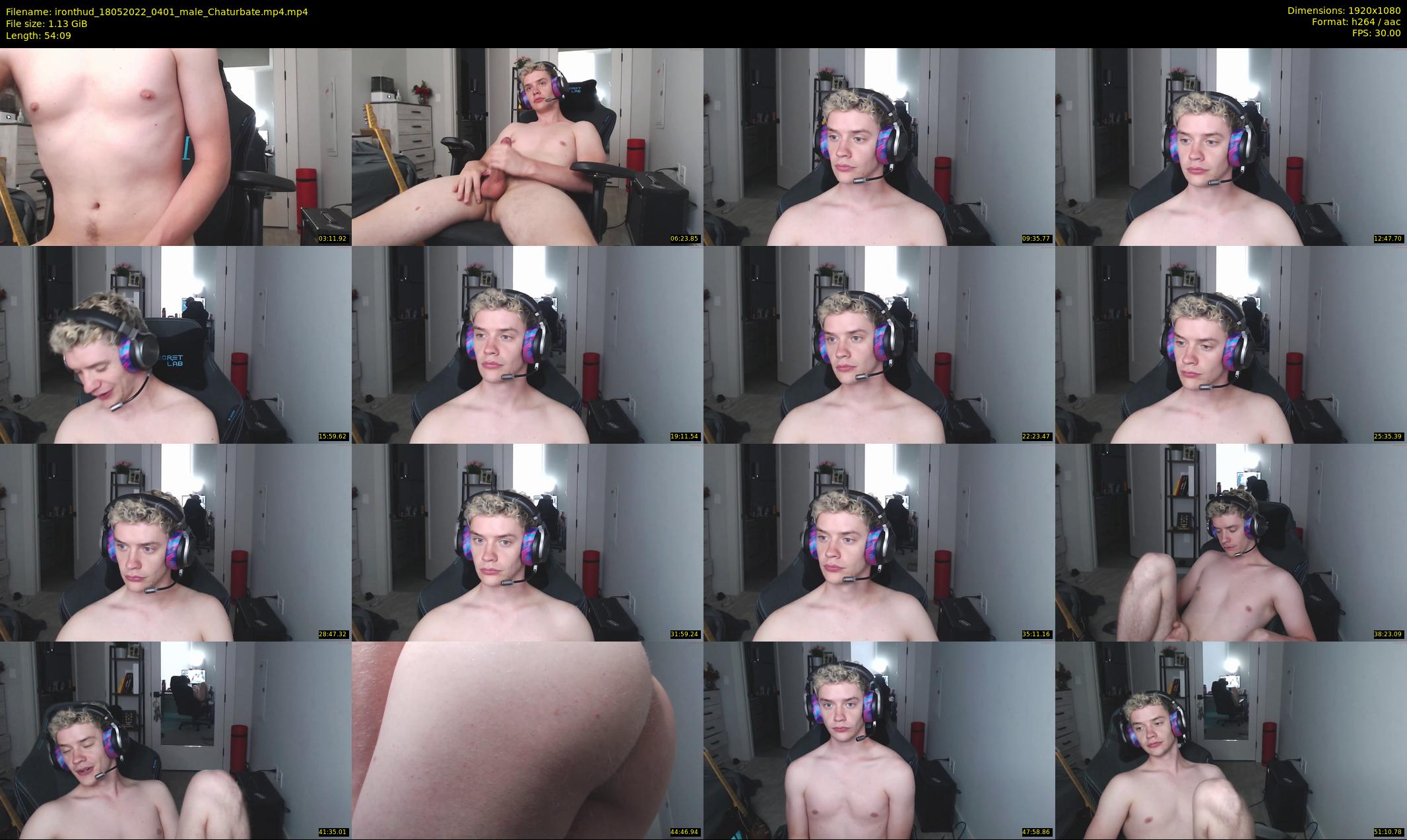 ironthud — 55 minute Chaturbate male cam show recording, 1080p, May 18, 2022
