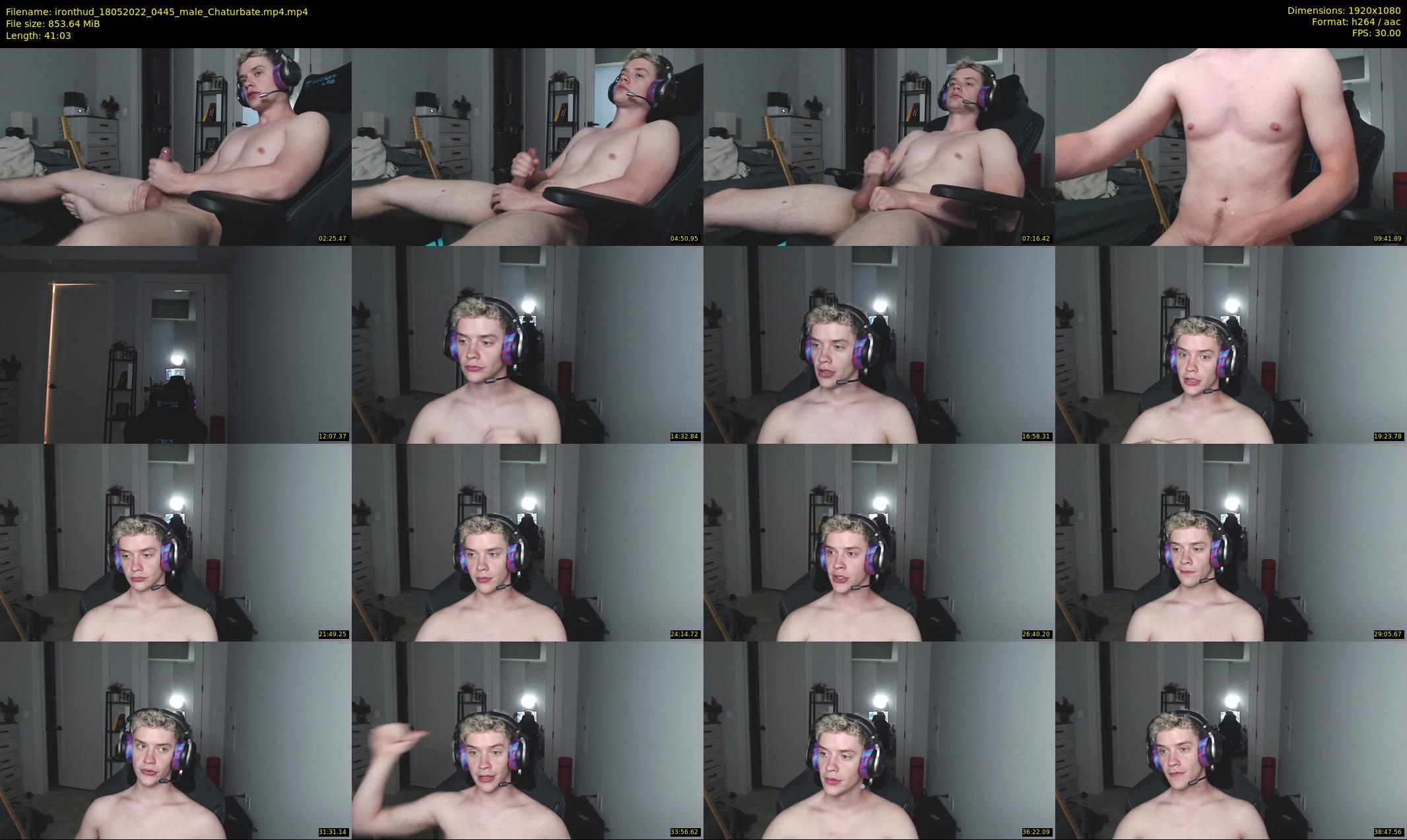 ironthud — 42 minute Chaturbate male cam show recording, 1080p, May 18, 2022