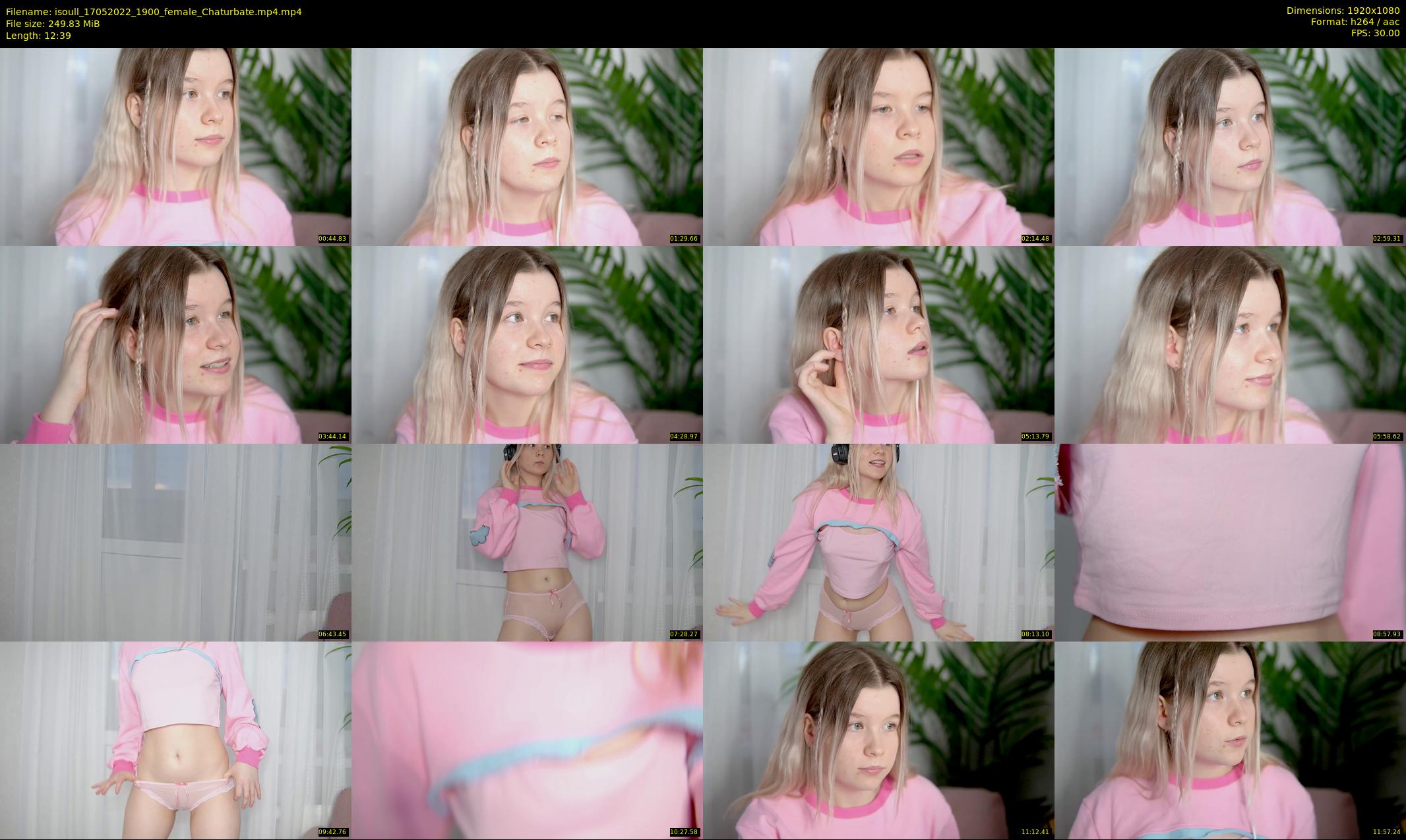 isoull — 13 minute Chaturbate female cam show recording, 1080p, May 17, 2022