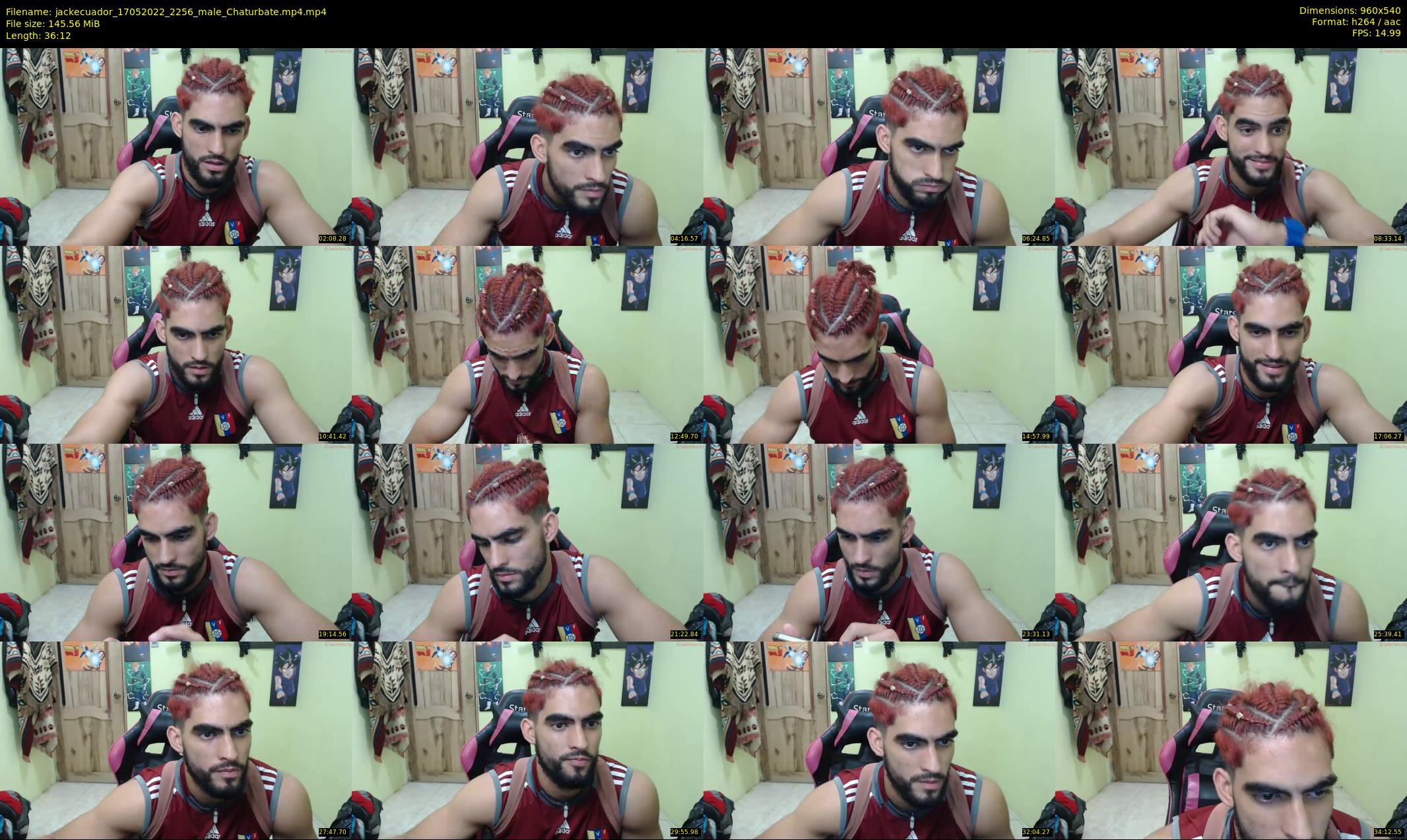 jackecuador — 37 minute Chaturbate male cam show recording, 480p, May 17, 2022
