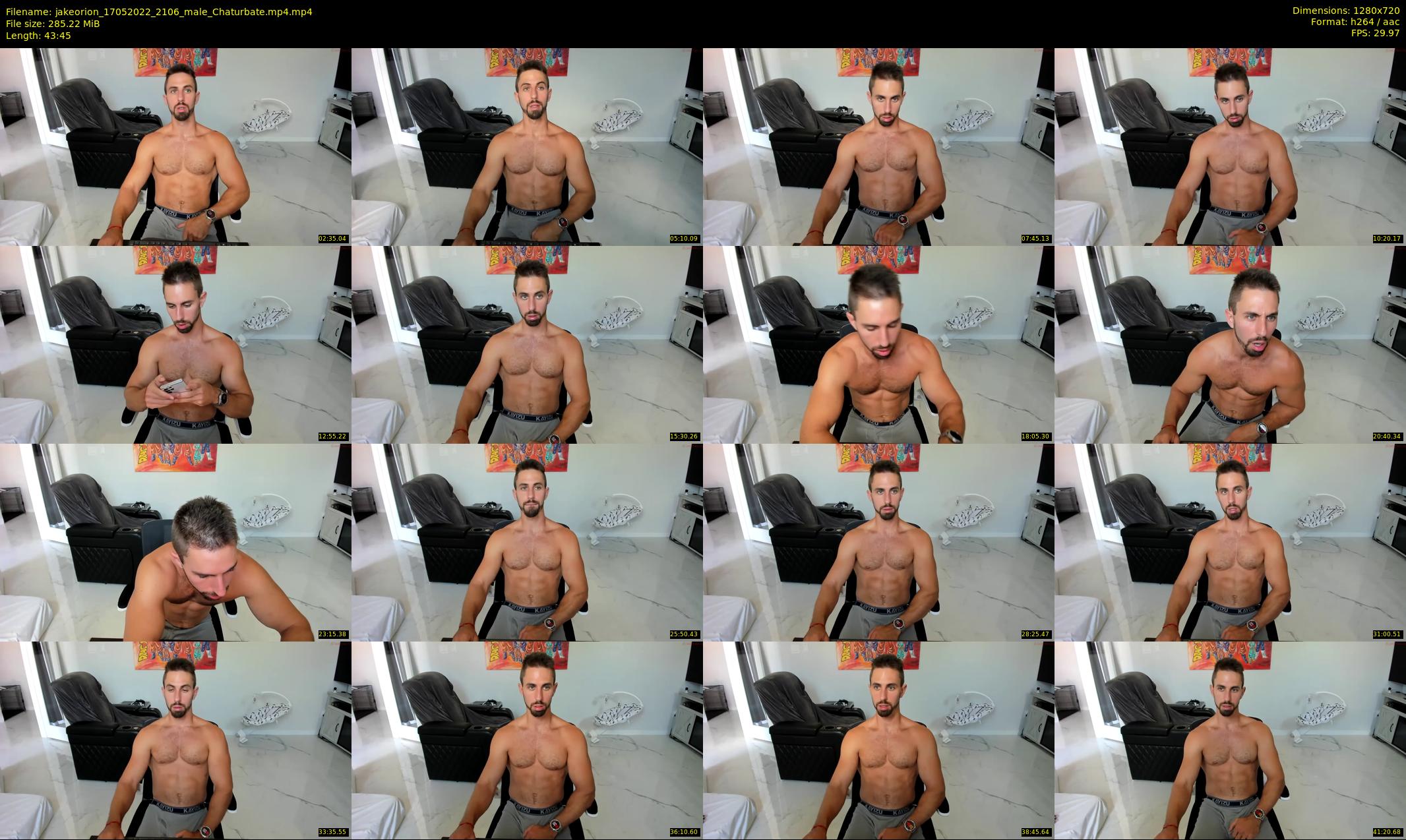 jakeorion — 44 minute Chaturbate male cam show recording, 720p, May 17, 2022