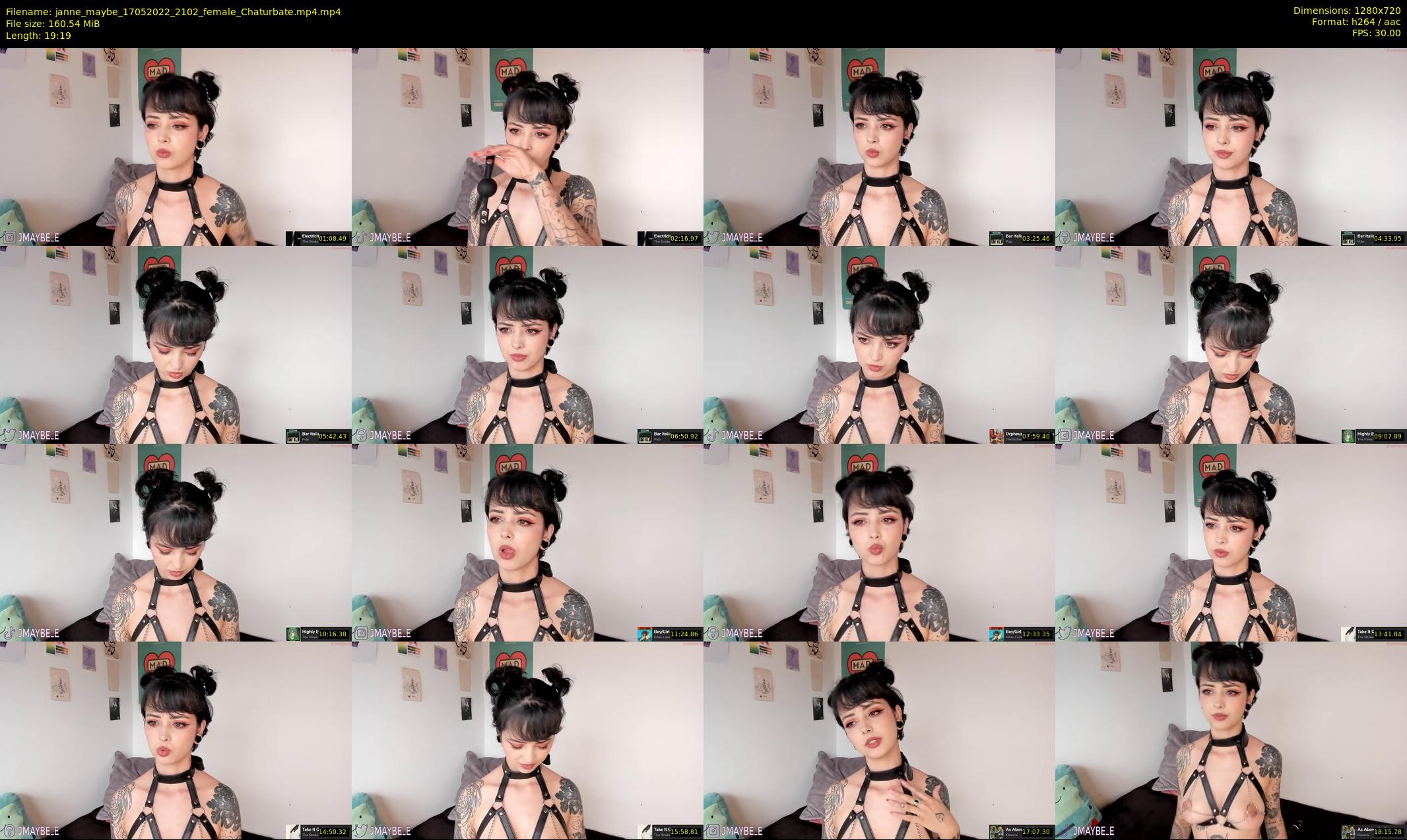 janne_maybe — 20 minute Chaturbate female cam show recording, 720p, May 17, 2022