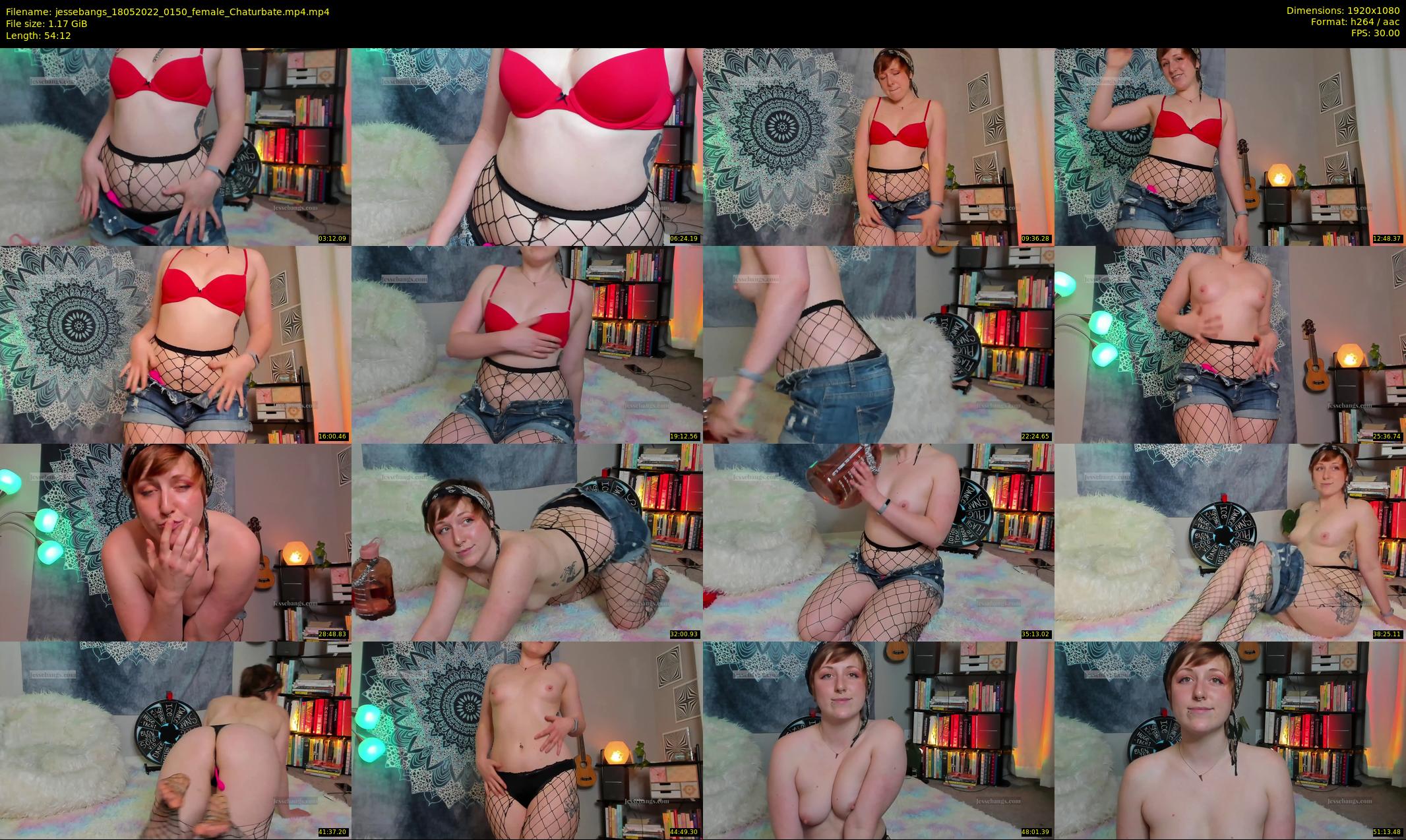 jessebangs — 55 minute Chaturbate female cam show recording, 1080p, May 18, 2022