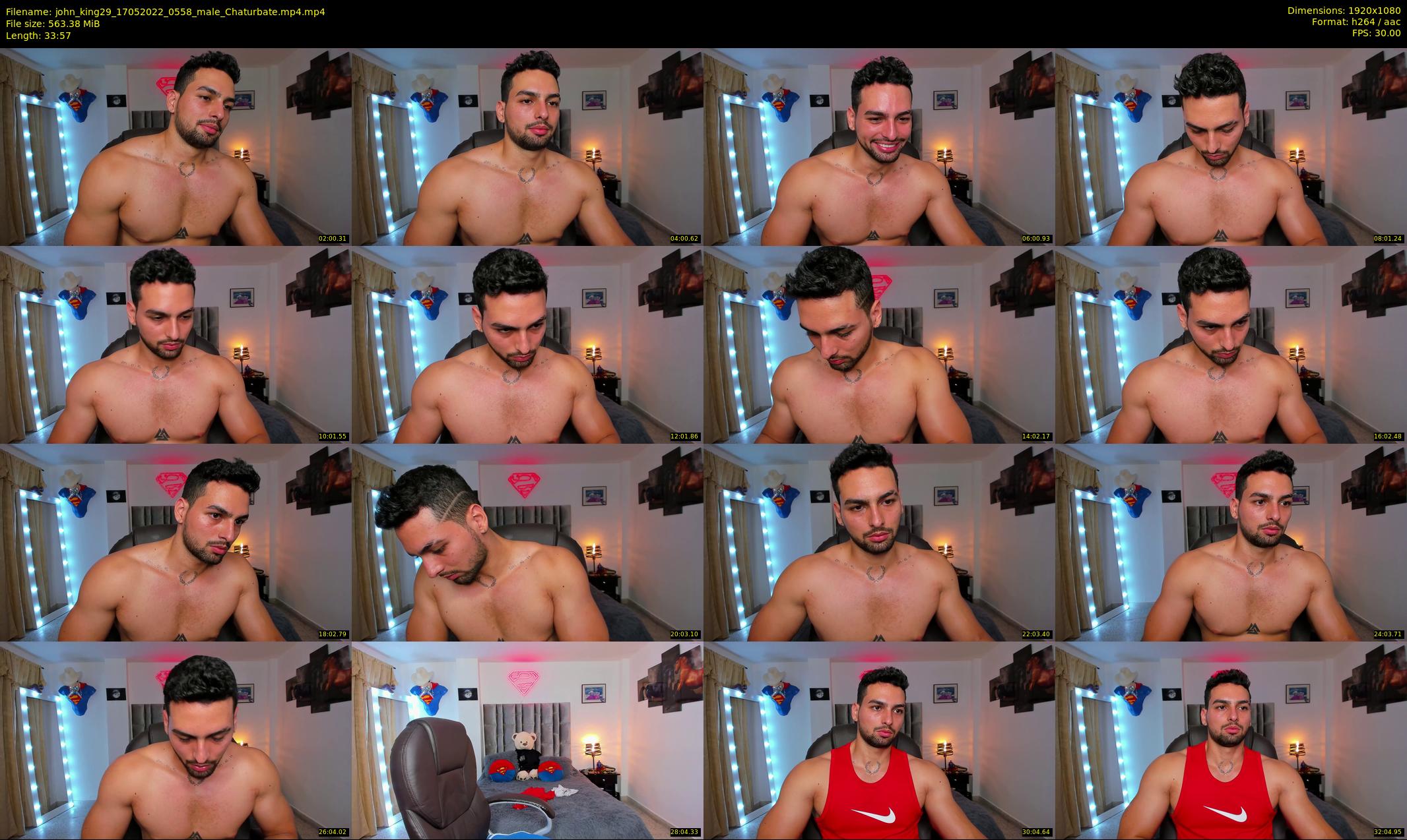 john_king29 — 34 minute Chaturbate male cam show recording, 1080p, May 17, 2022
