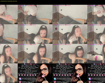 kumamonchik — 57 minute Chaturbate couple cam show recording, 720p, May 17, 2022