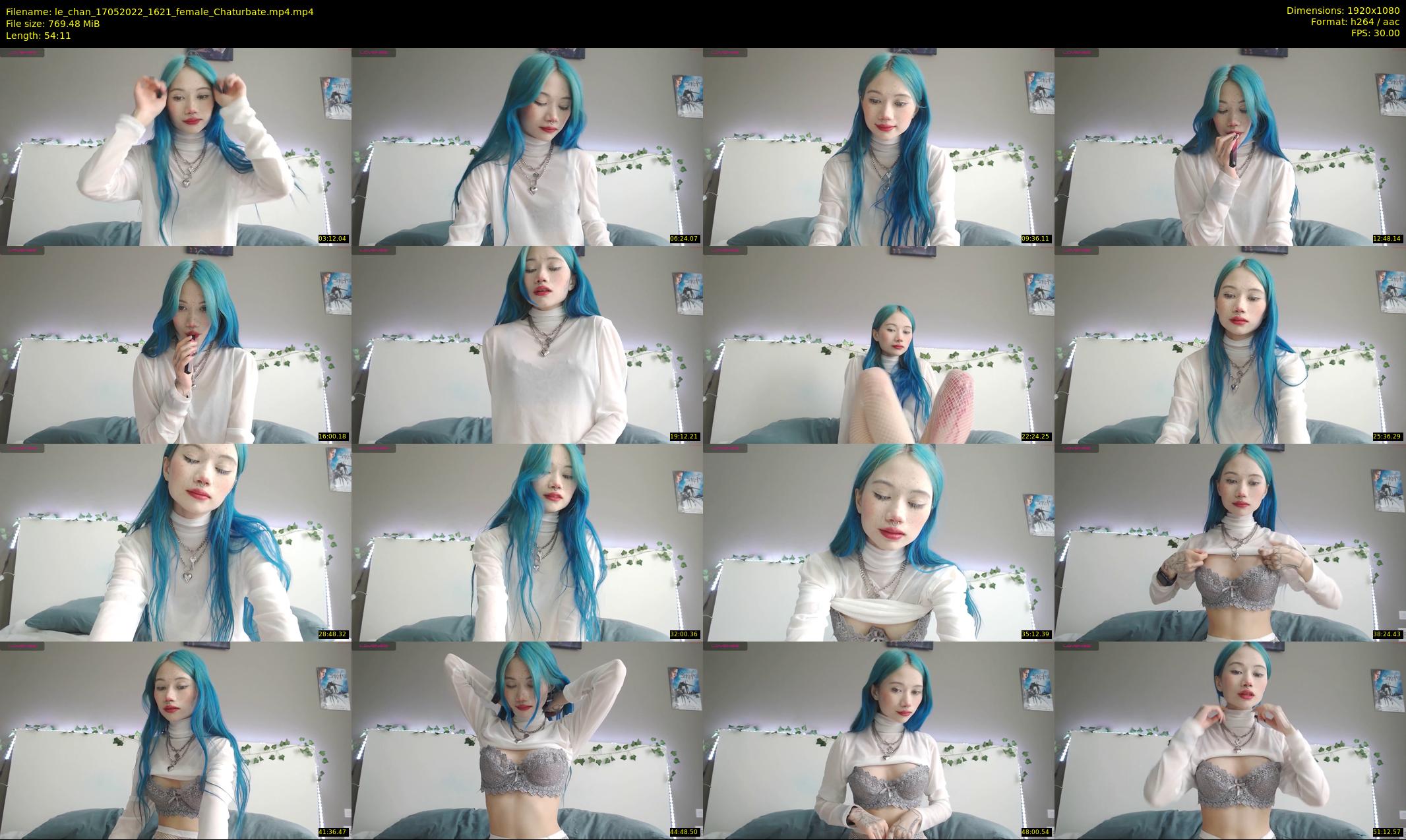 le_chan — 55 minute Chaturbate female cam show recording, 1080p, May 17, 2022