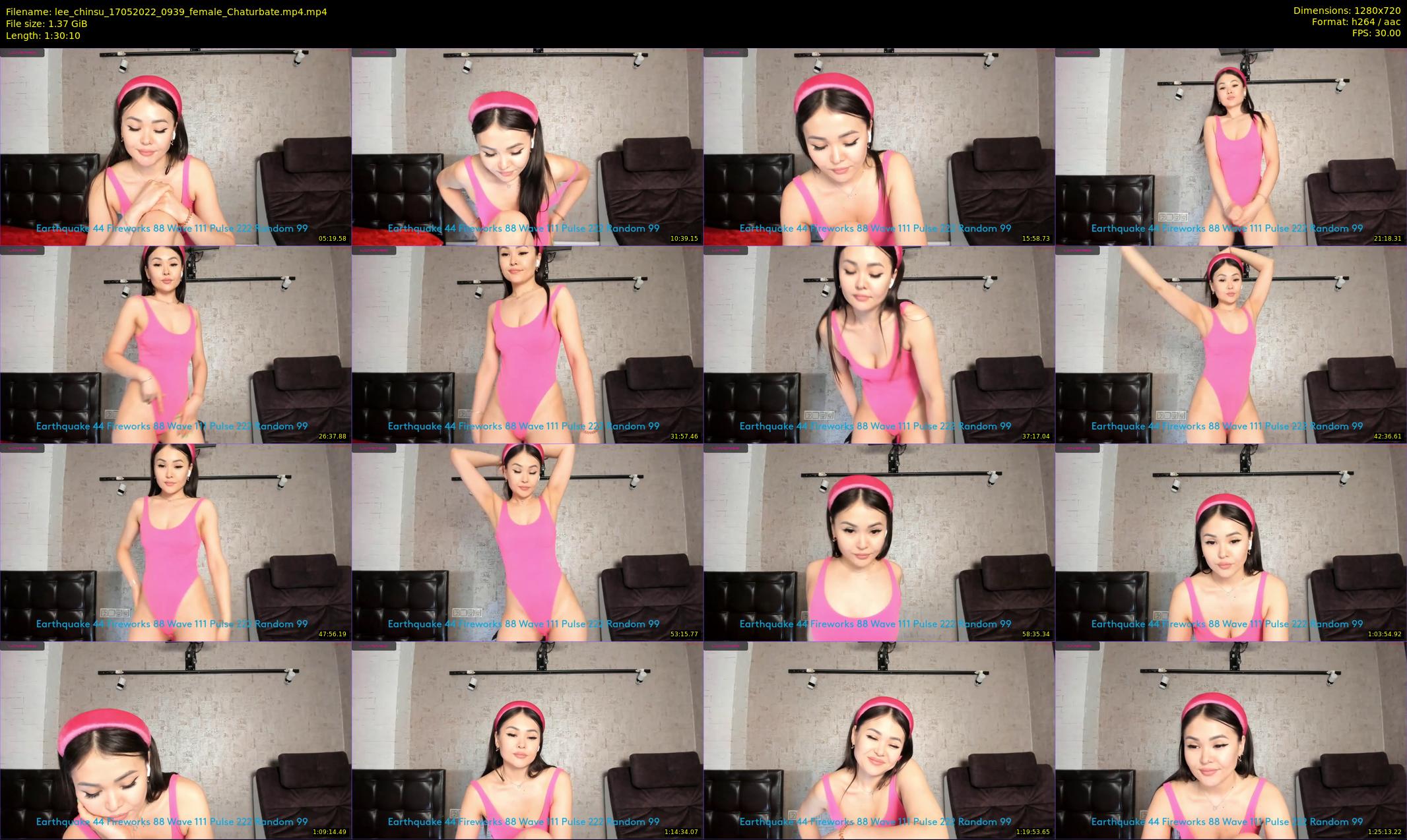 lee_chinsu — 91 minute Chaturbate female cam show recording, 720p, May 17, 2022