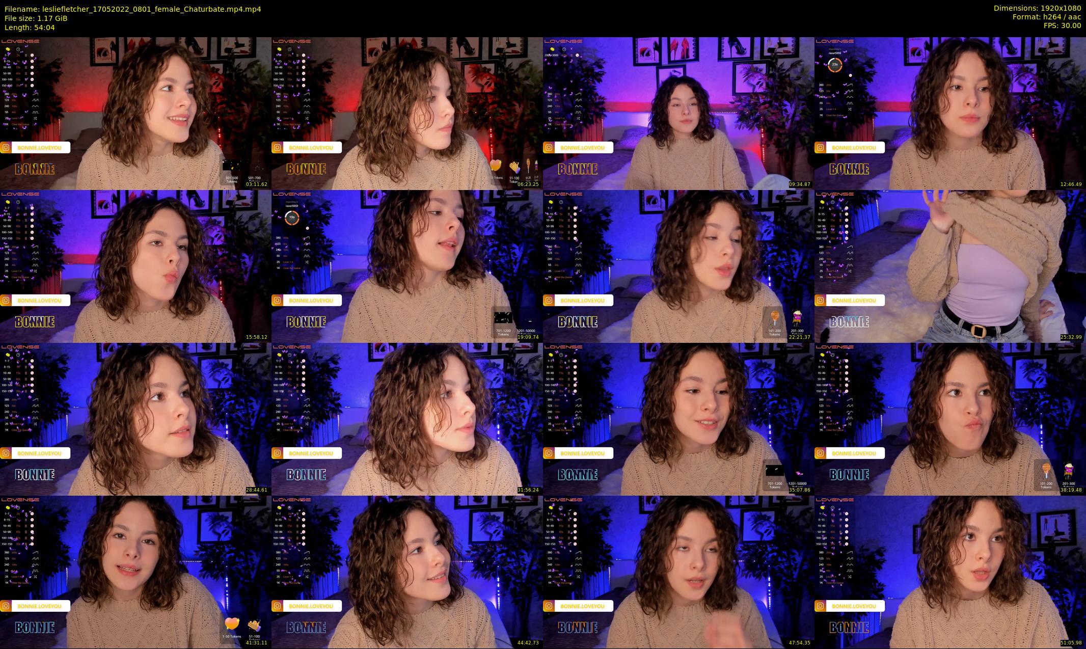 lesliefletcher — 55 minute Chaturbate couple cam show recording, 1080p, May 17, 2022
