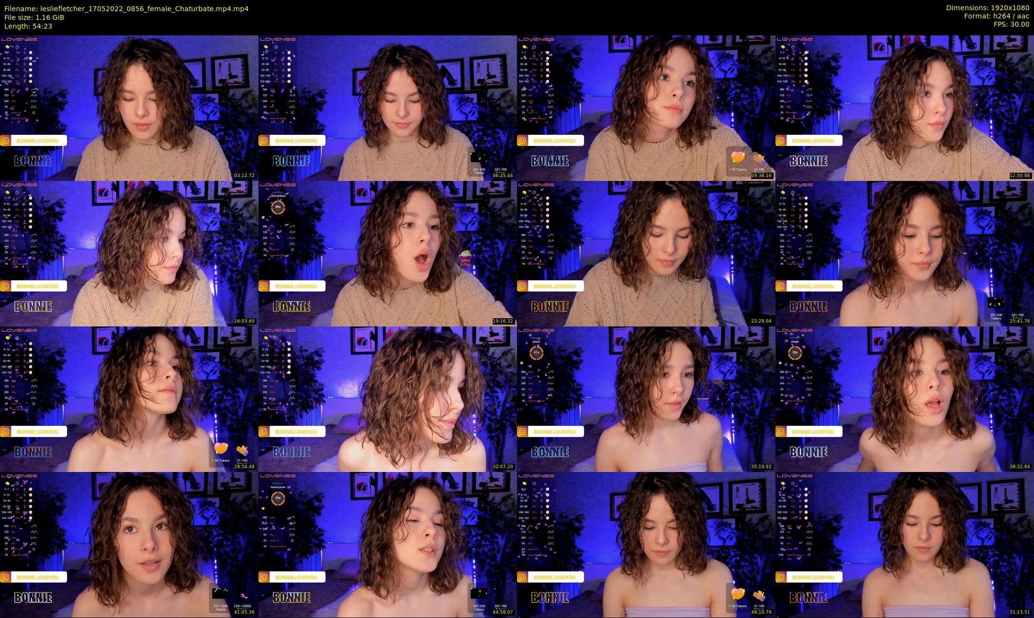 lesliefletcher — 55 minute Chaturbate couple cam show recording, 1080p, May 17, 2022