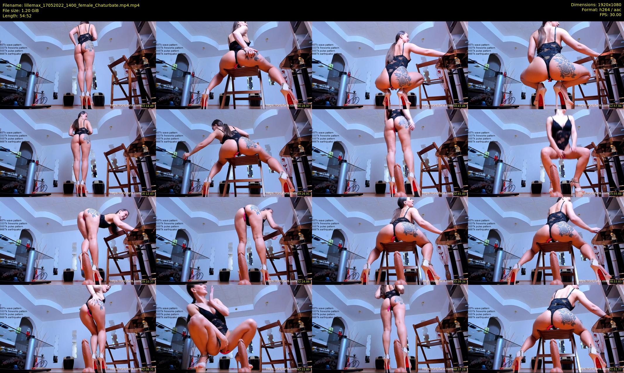 lillemax — 55 minute Chaturbate female cam show recording, 1080p, May 17, 2022