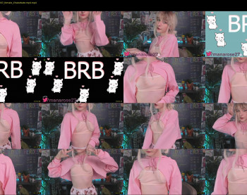 mana_rose — 54 minute Chaturbate female cam show recording, 1080p, May 18, 2022