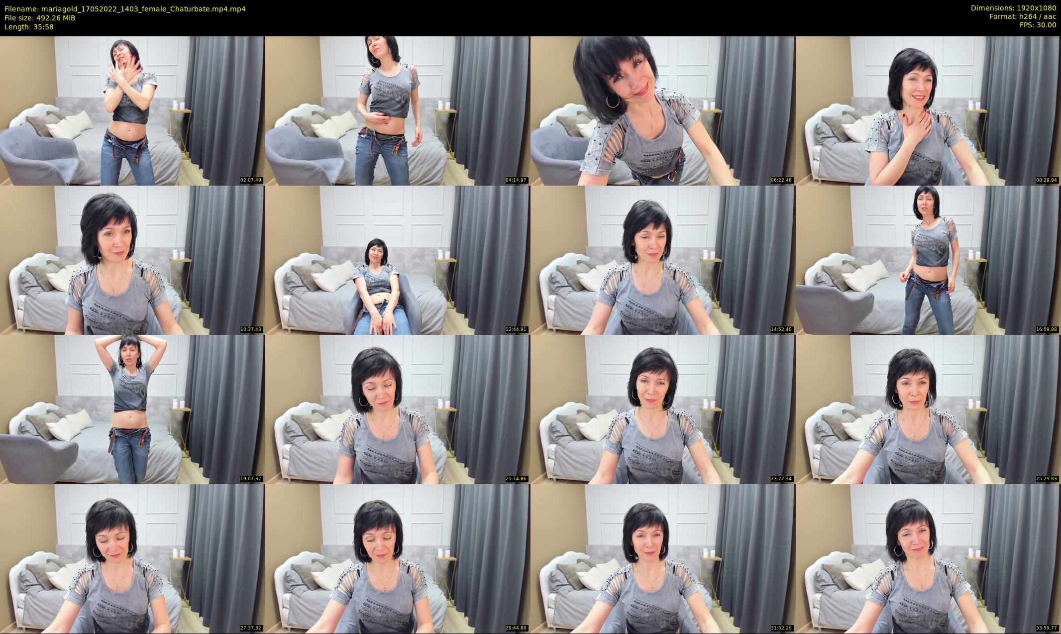 mariagold — 36 minute Chaturbate female cam show recording, 1080p, May 17, 2022