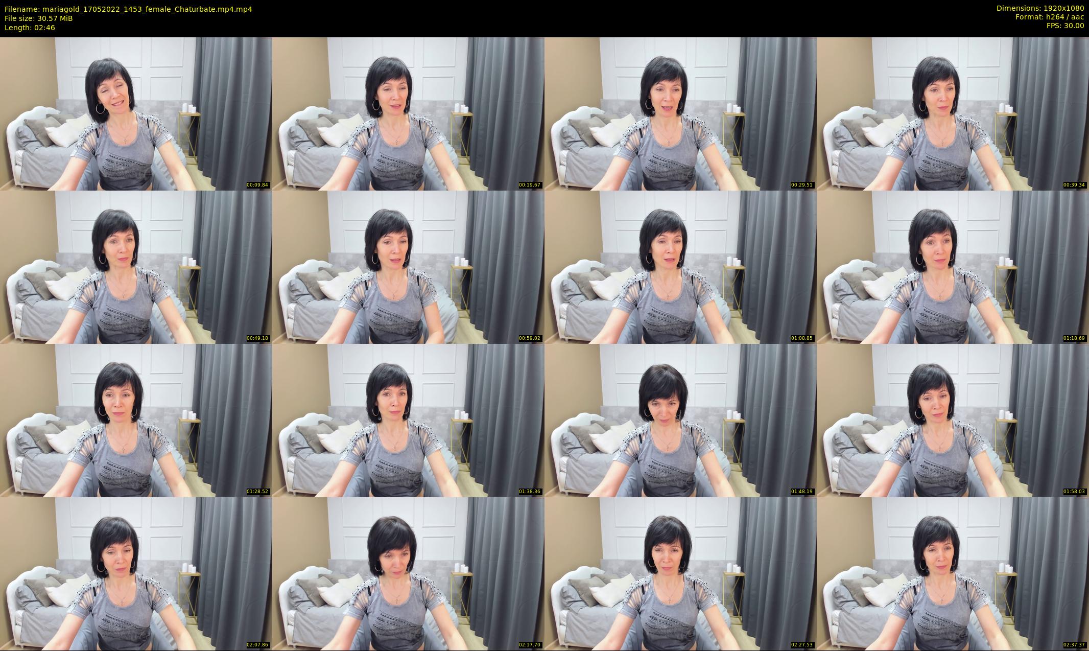 mariagold — 3 minute Chaturbate female cam show recording, 1080p, May 17, 2022