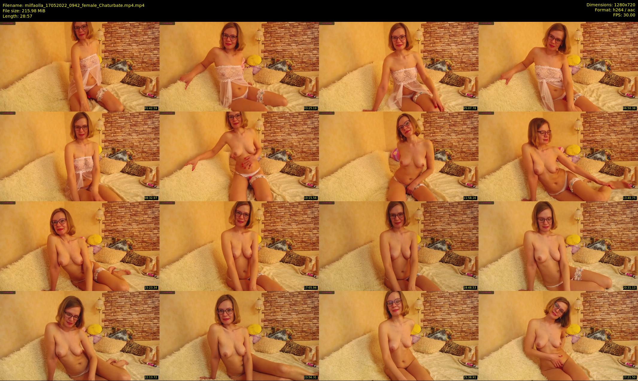 milfaolla — 29 minute Chaturbate female cam show recording, 720p, May 17, 2022