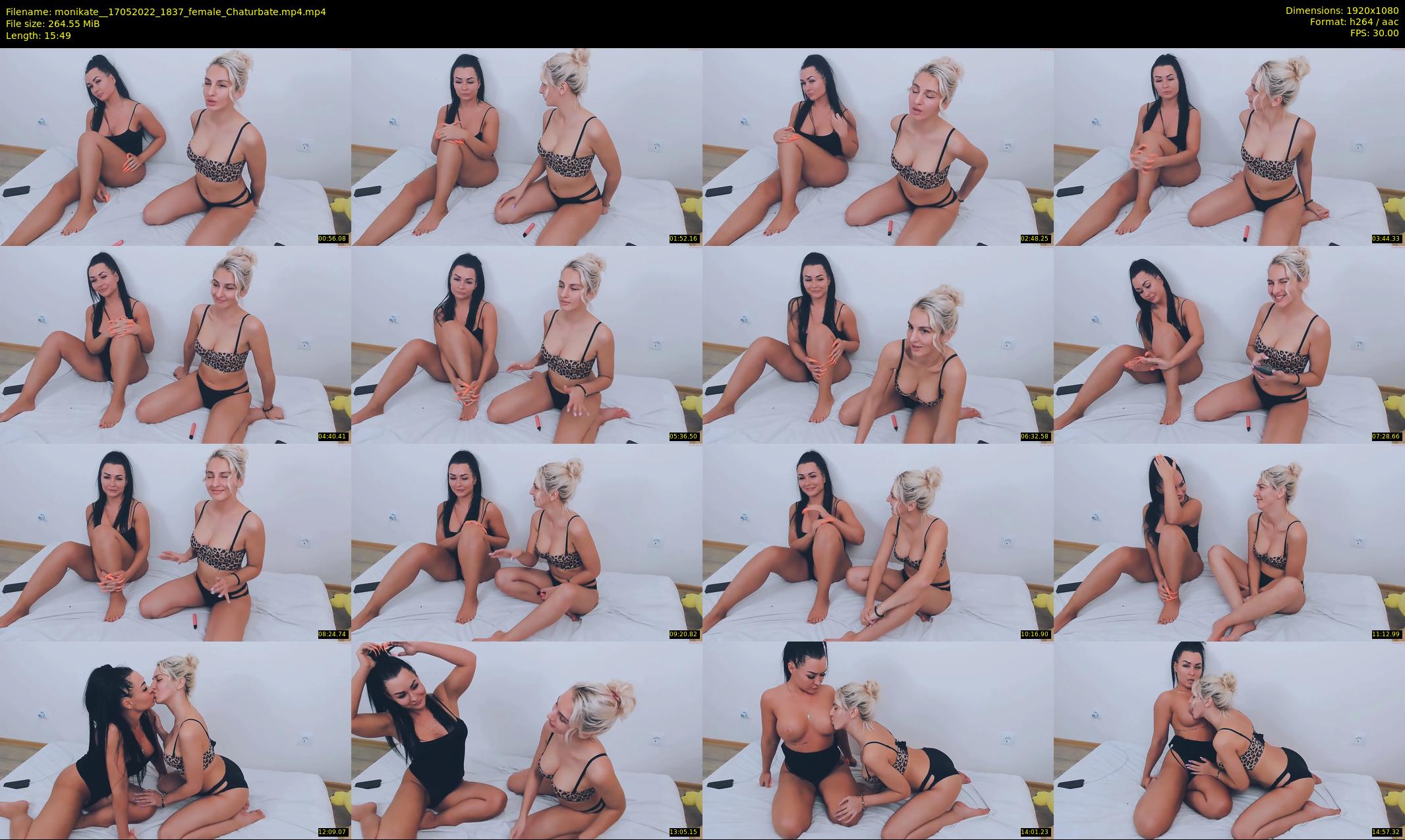 monikate_ — 16 minute Chaturbate couple cam show recording, 1080p, May 17, 2022