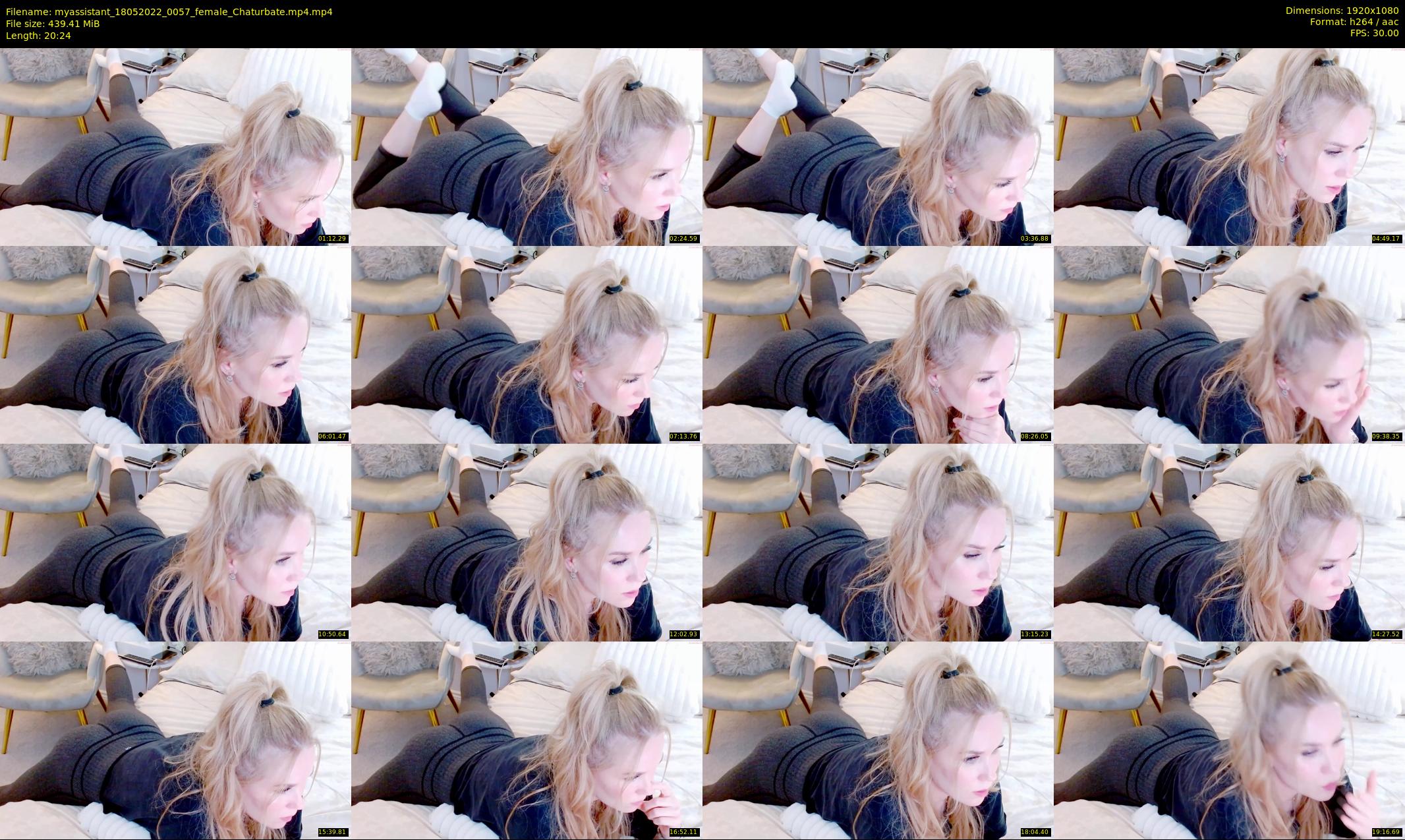 myassistant — 21 minute Chaturbate female cam show recording, 1080p, May 18, 2022