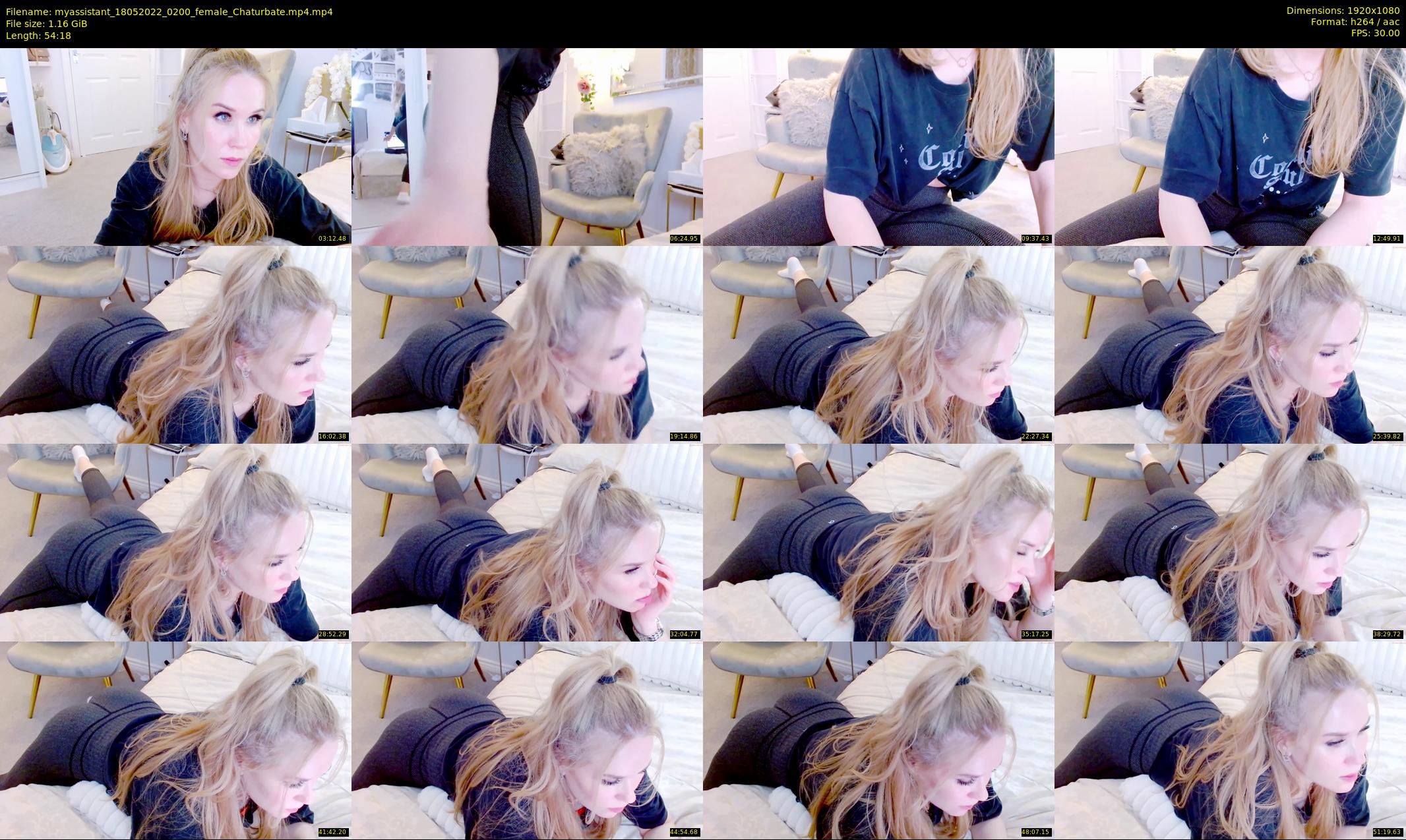 myassistant — 55 minute Chaturbate female cam show recording, 1080p, May 18, 2022