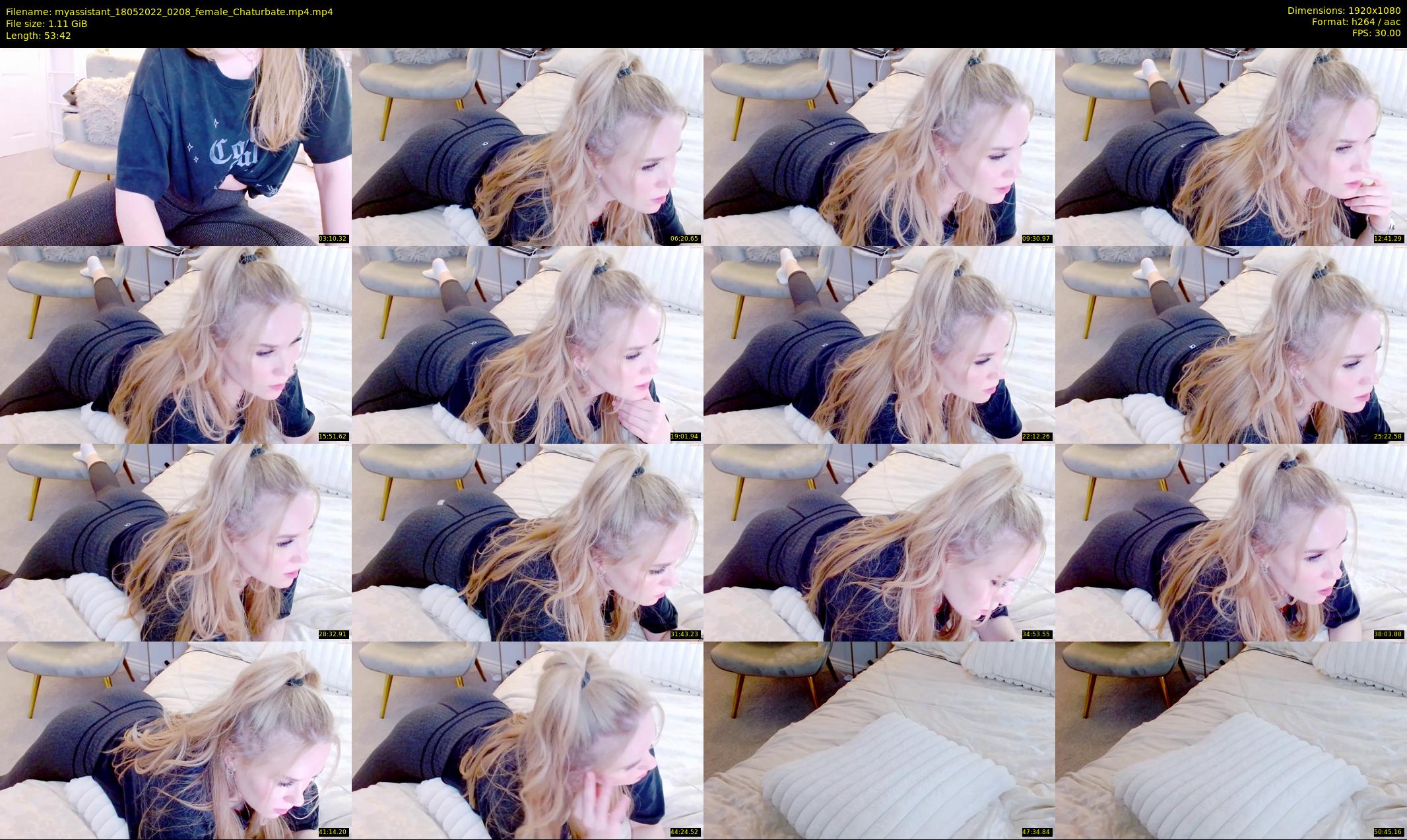 myassistant — 54 minute Chaturbate female cam show recording, 1080p, May 18, 2022