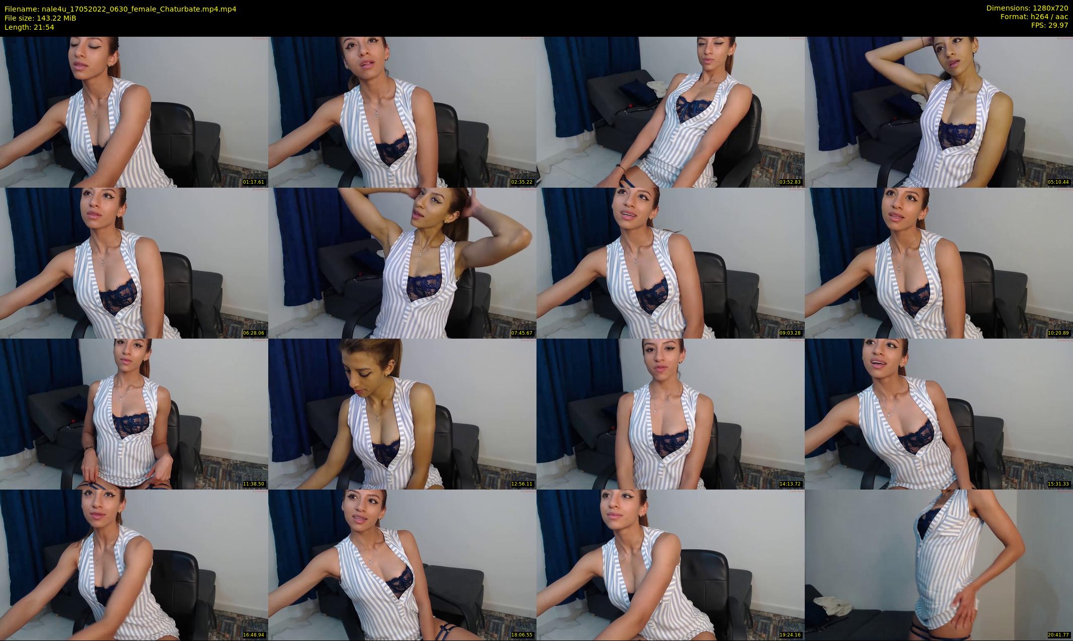 nale4u — 22 minute Chaturbate female cam show recording, 720p, May 17, 2022