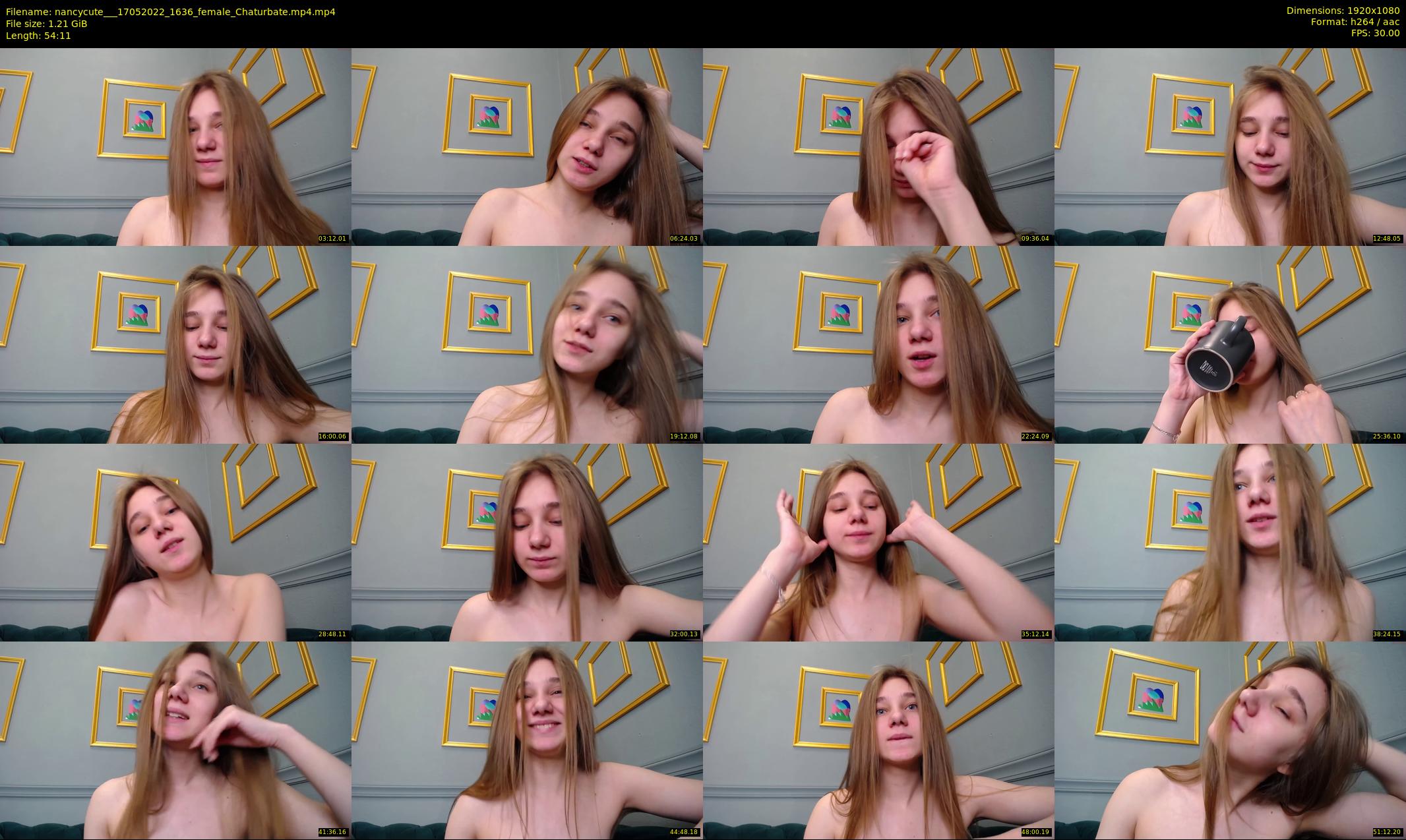 nancycute__ — 55 minute Chaturbate female cam show recording, 1080p, May 17, 2022