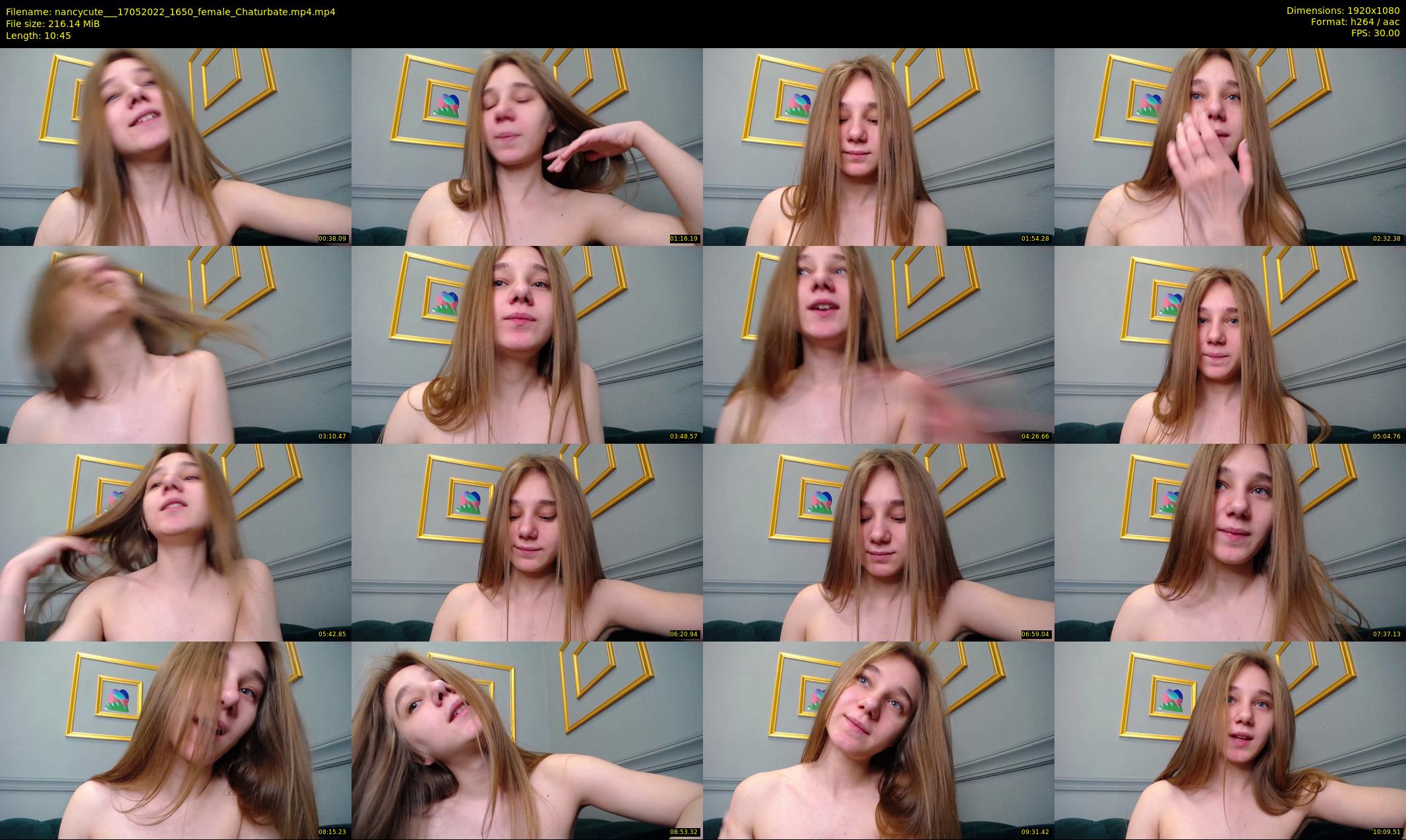 nancycute__ — 11 minute Chaturbate female cam show recording, 1080p, May 17, 2022