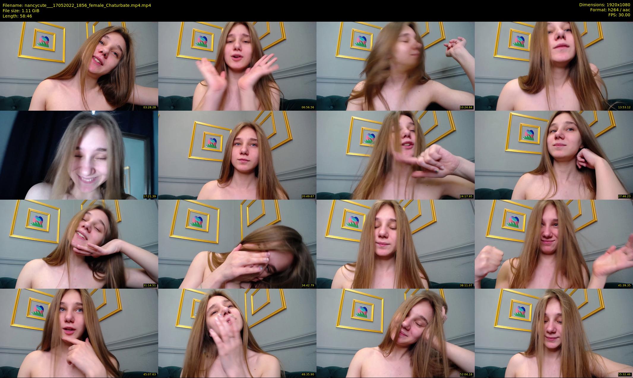 nancycute__ — 59 minute Chaturbate female cam show recording, 1080p, May 17, 2022