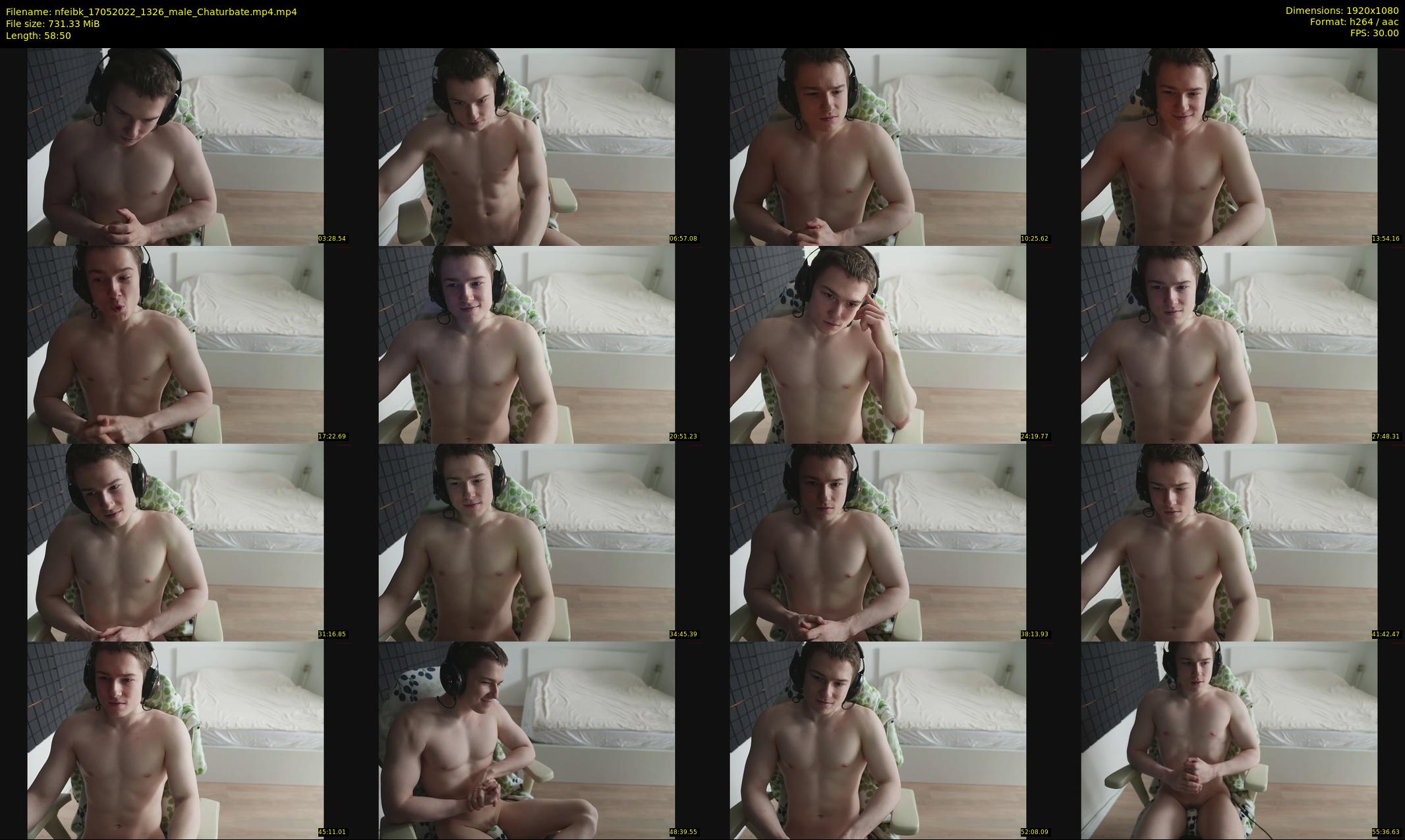 nfeibk — 59 minute Chaturbate male cam show recording, 1080p, May 17, 2022
