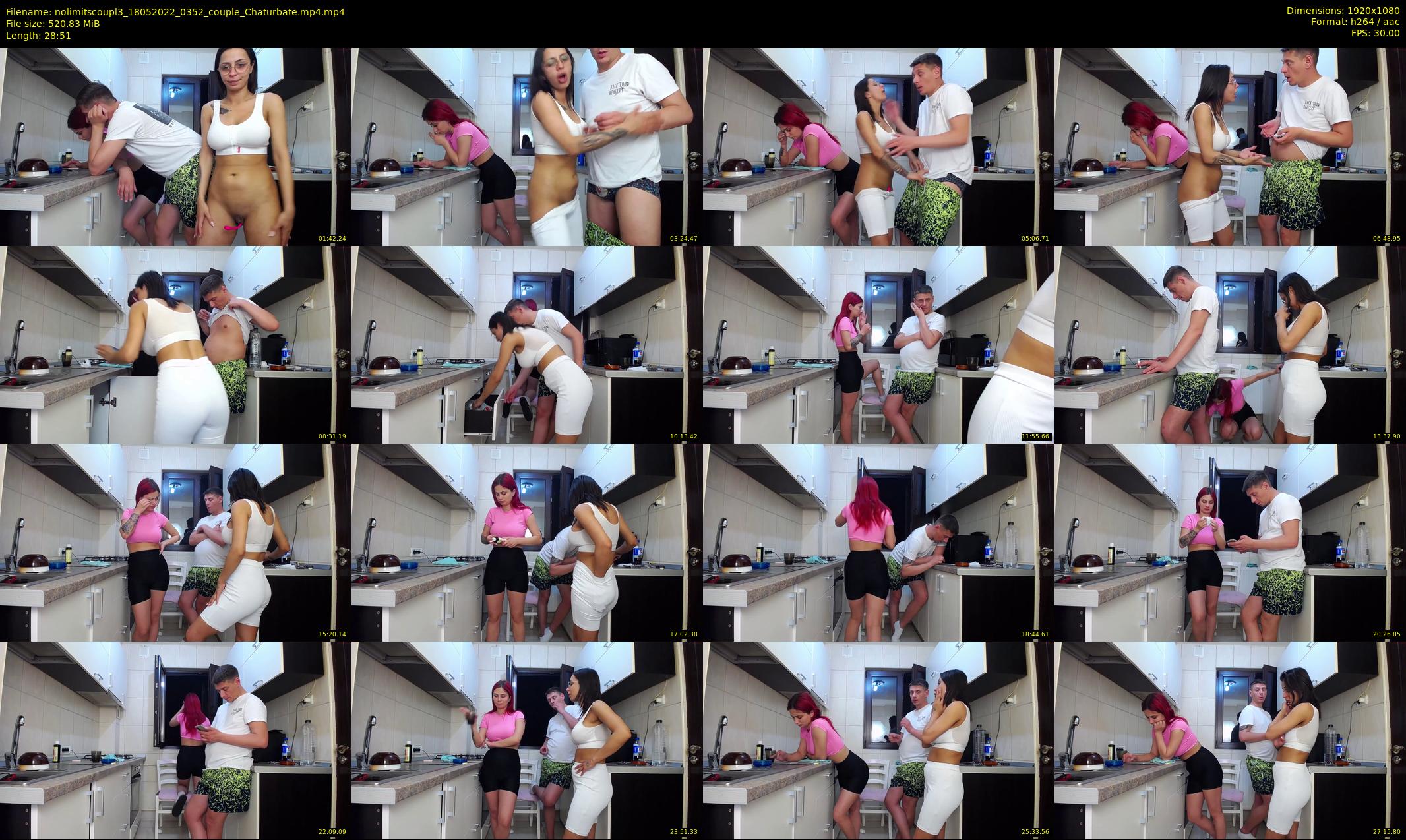 nolimitscoupl3 — 29 minute Chaturbate couple cam show recording, 1080p, May 18, 2022
