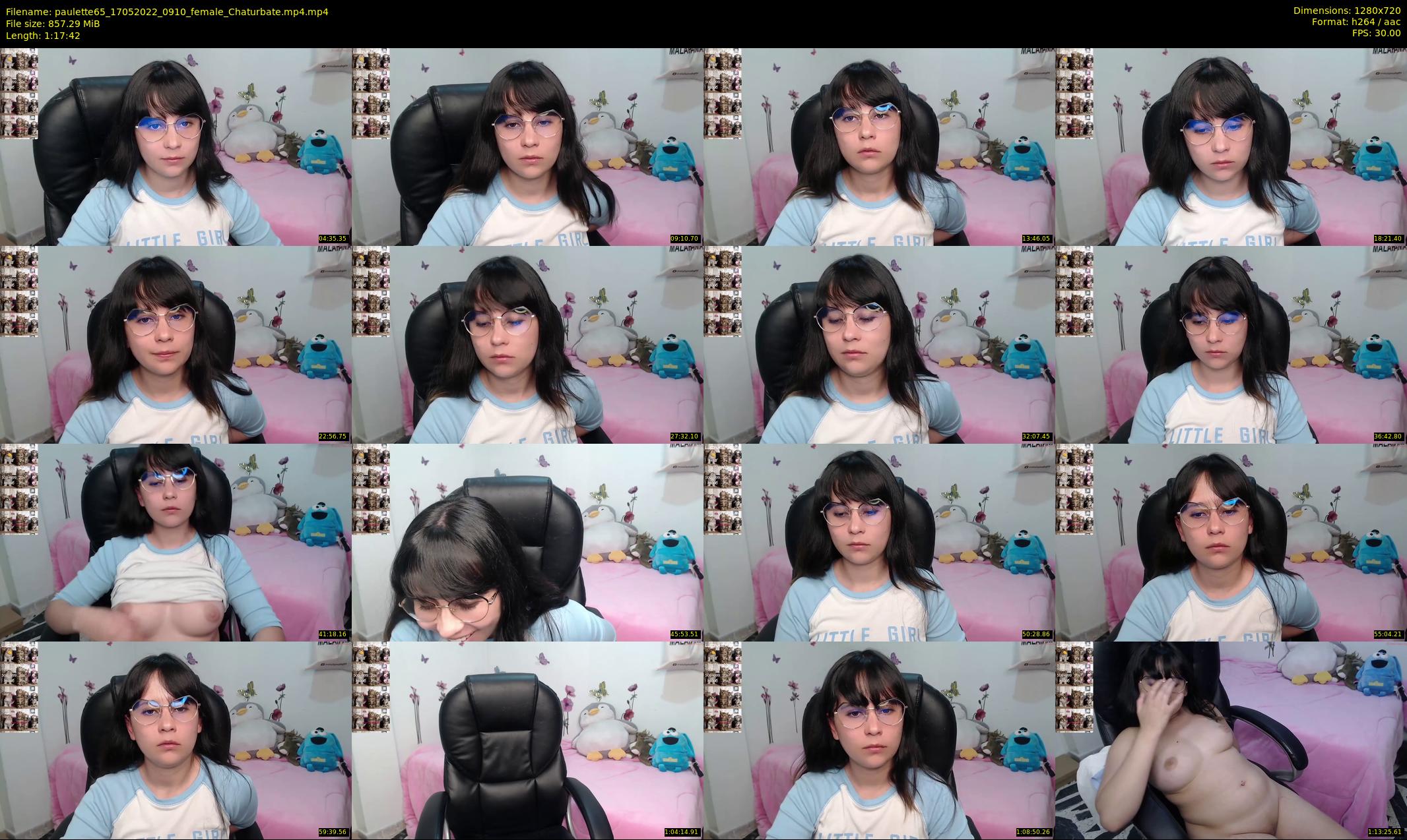 paulette65 — 78 minute Chaturbate female cam show recording, 720p, May 17, 2022