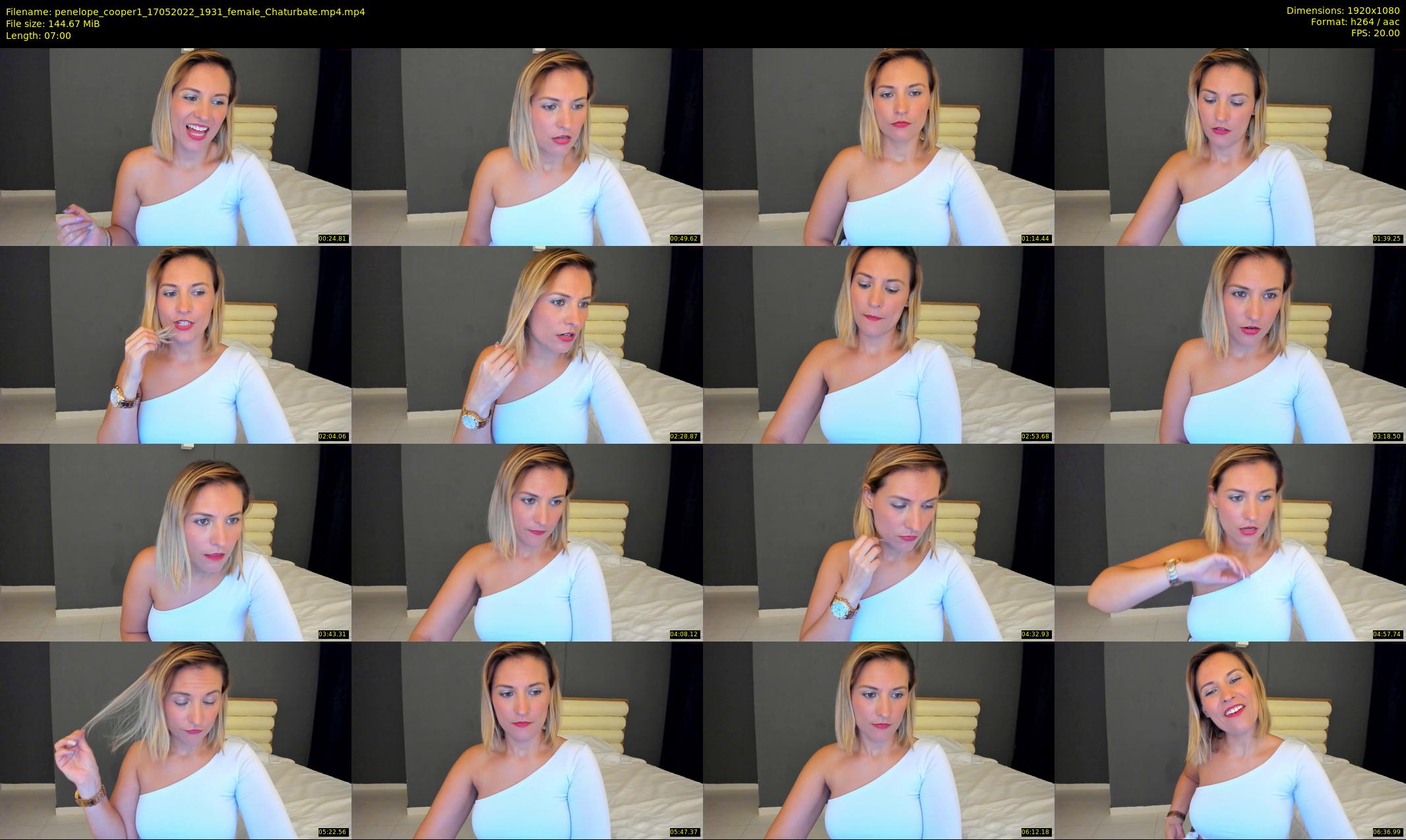 penelope_cooper1 — 7 minute Chaturbate female cam show recording, 1080p, May 17, 2022