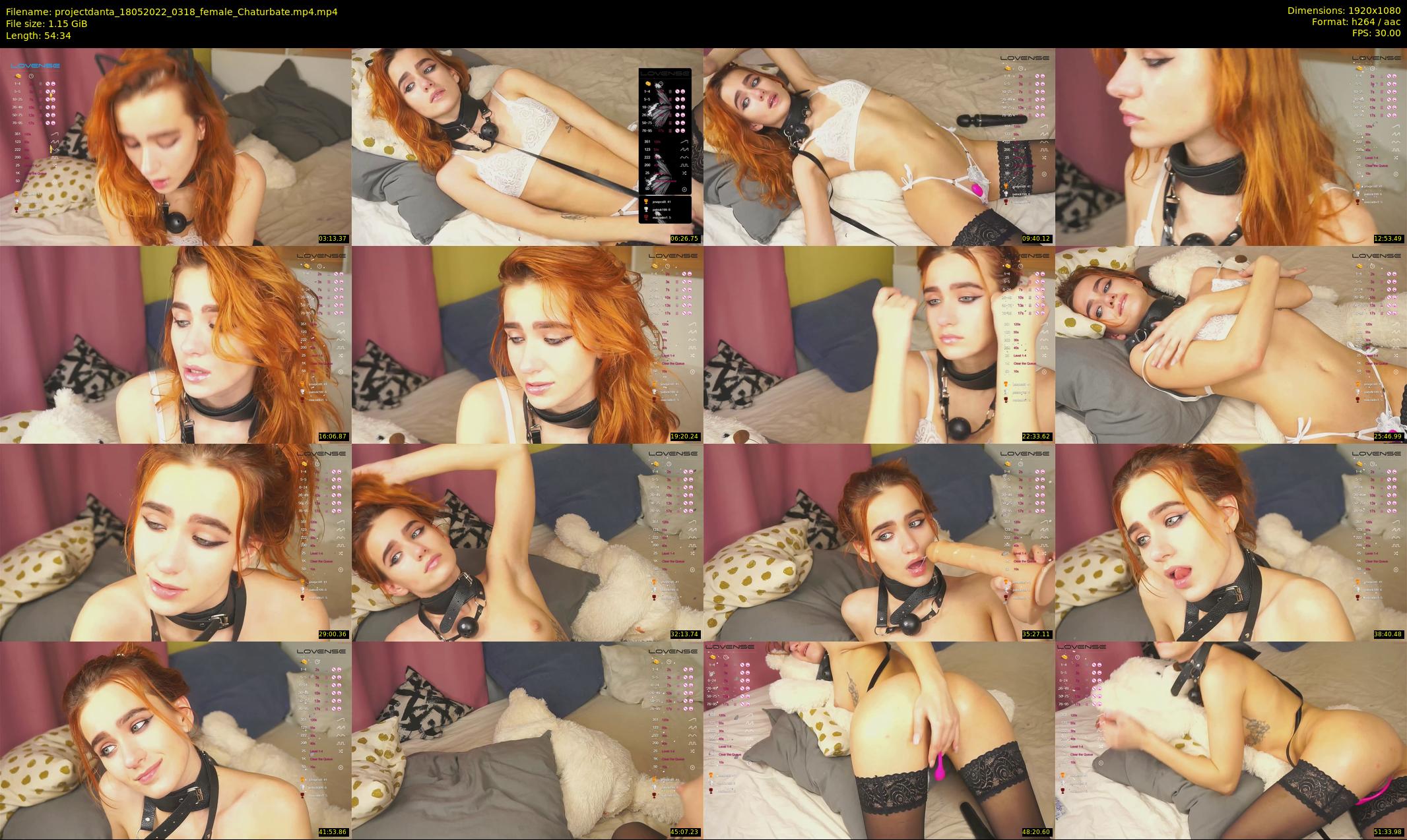 projectdanta — 55 minute Chaturbate female cam show recording, 1080p, May 18, 2022