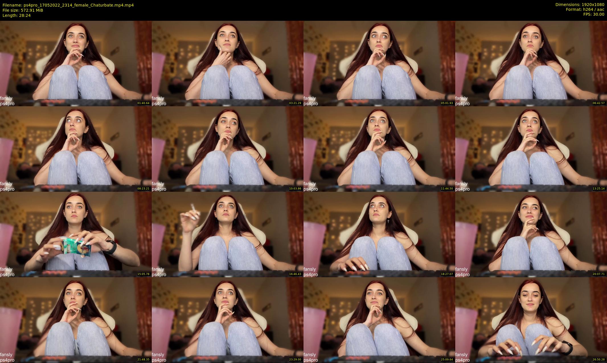ps4pro — 29 minute Chaturbate female cam show recording, 1080p, May 17, 2022