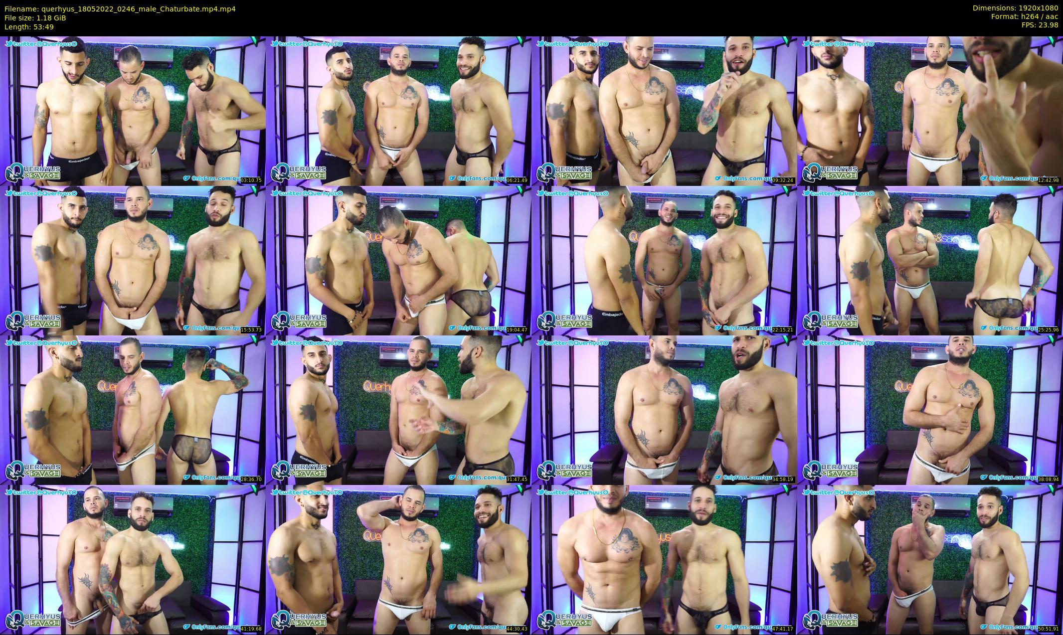 querhyus — 54 minute Chaturbate male cam show recording, 1080p, May 18, 2022