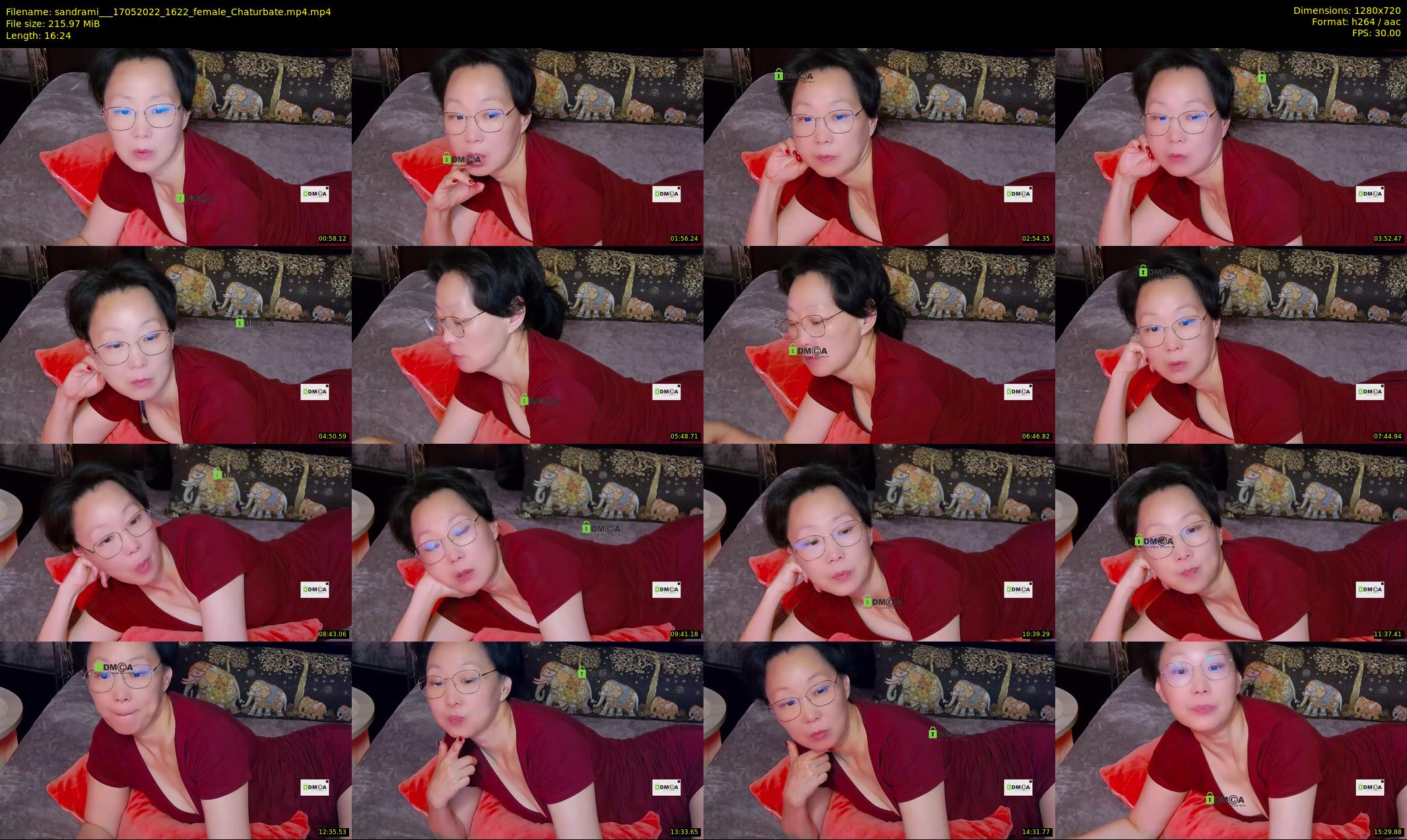 sandrami__ — 17 minute Chaturbate female cam show recording, 720p, May 17, 2022
