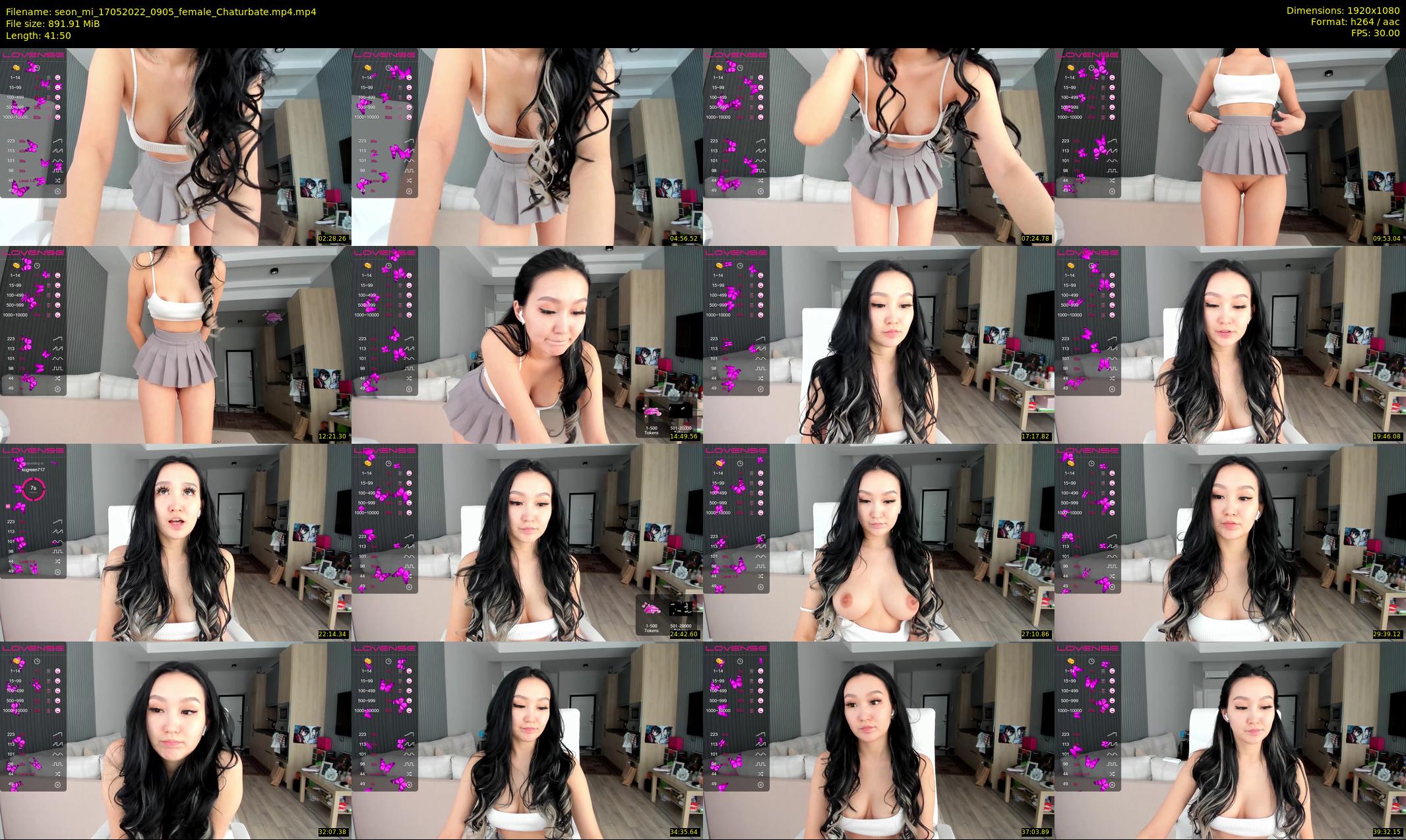 seon_mi — 42 minute Chaturbate female cam show recording, 1080p, May 17, 2022