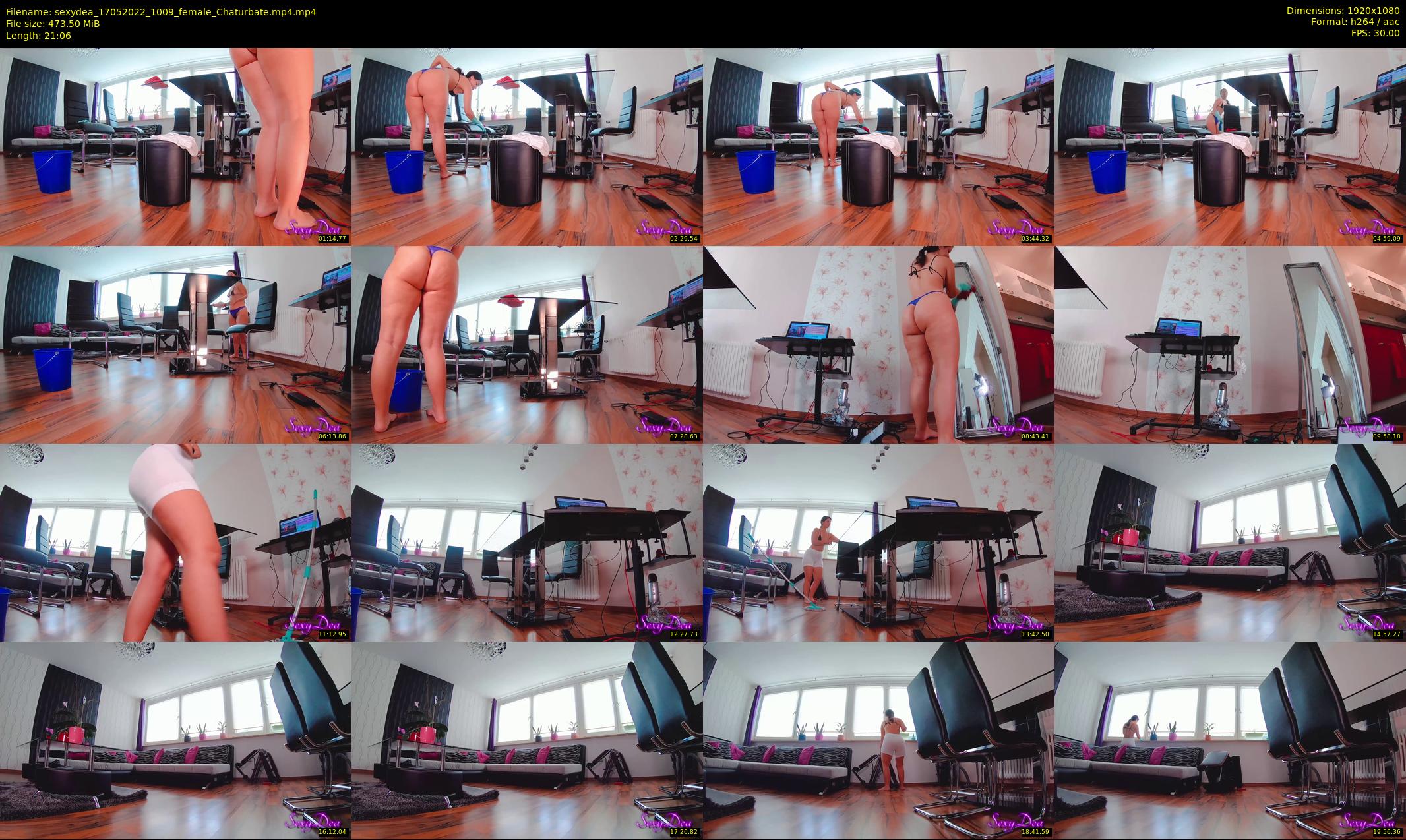sexydea — 22 minute Chaturbate female cam show recording, 1080p, May 17, 2022