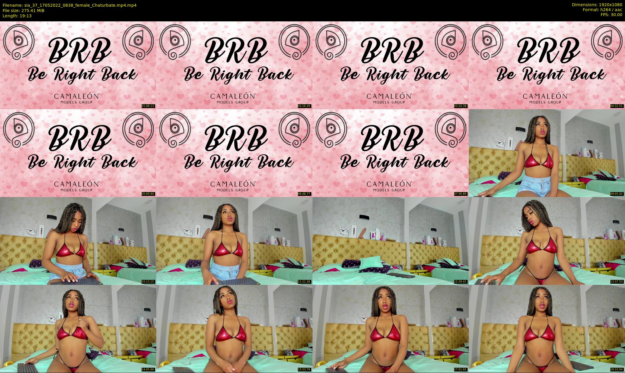 sia_37 — 20 minute Chaturbate female cam show recording, 1080p, May 17, 2022