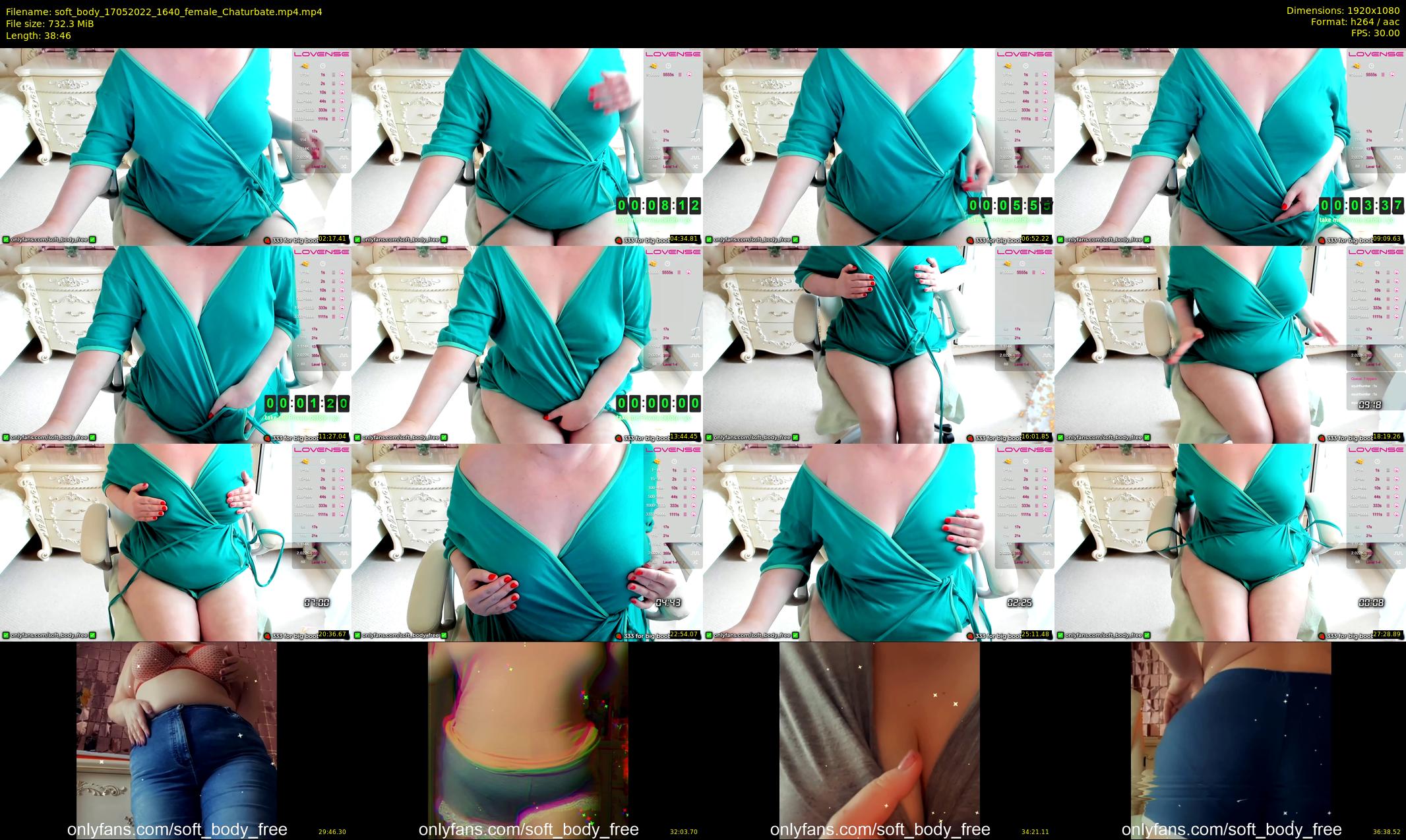 soft_body — 39 minute Chaturbate female cam show recording, 1080p, May 17, 2022