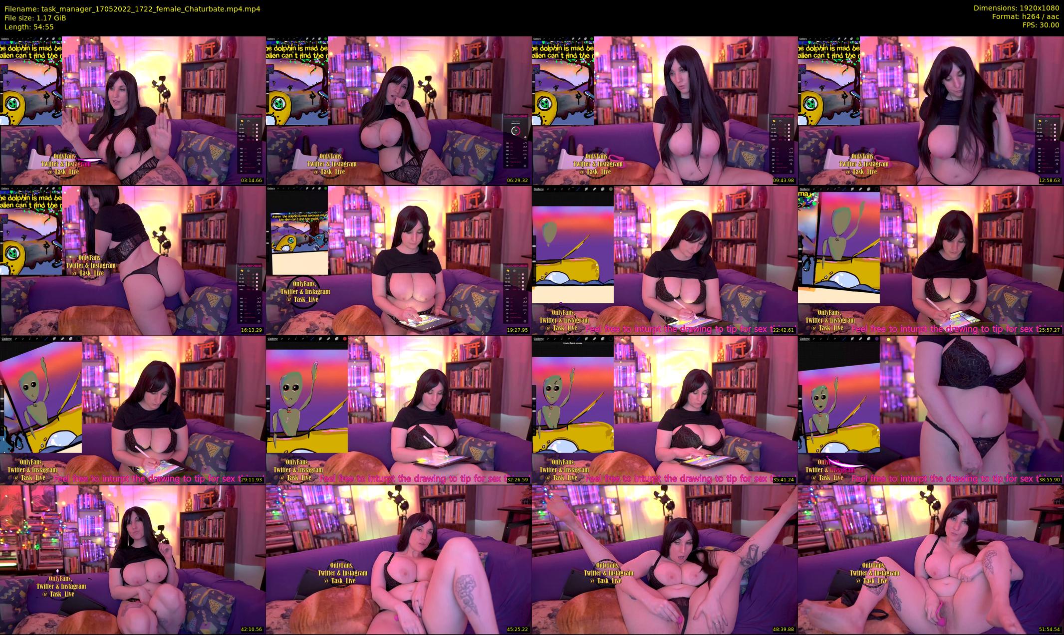 task_manager — 55 minute Chaturbate couple cam show recording, 1080p, May 17, 2022