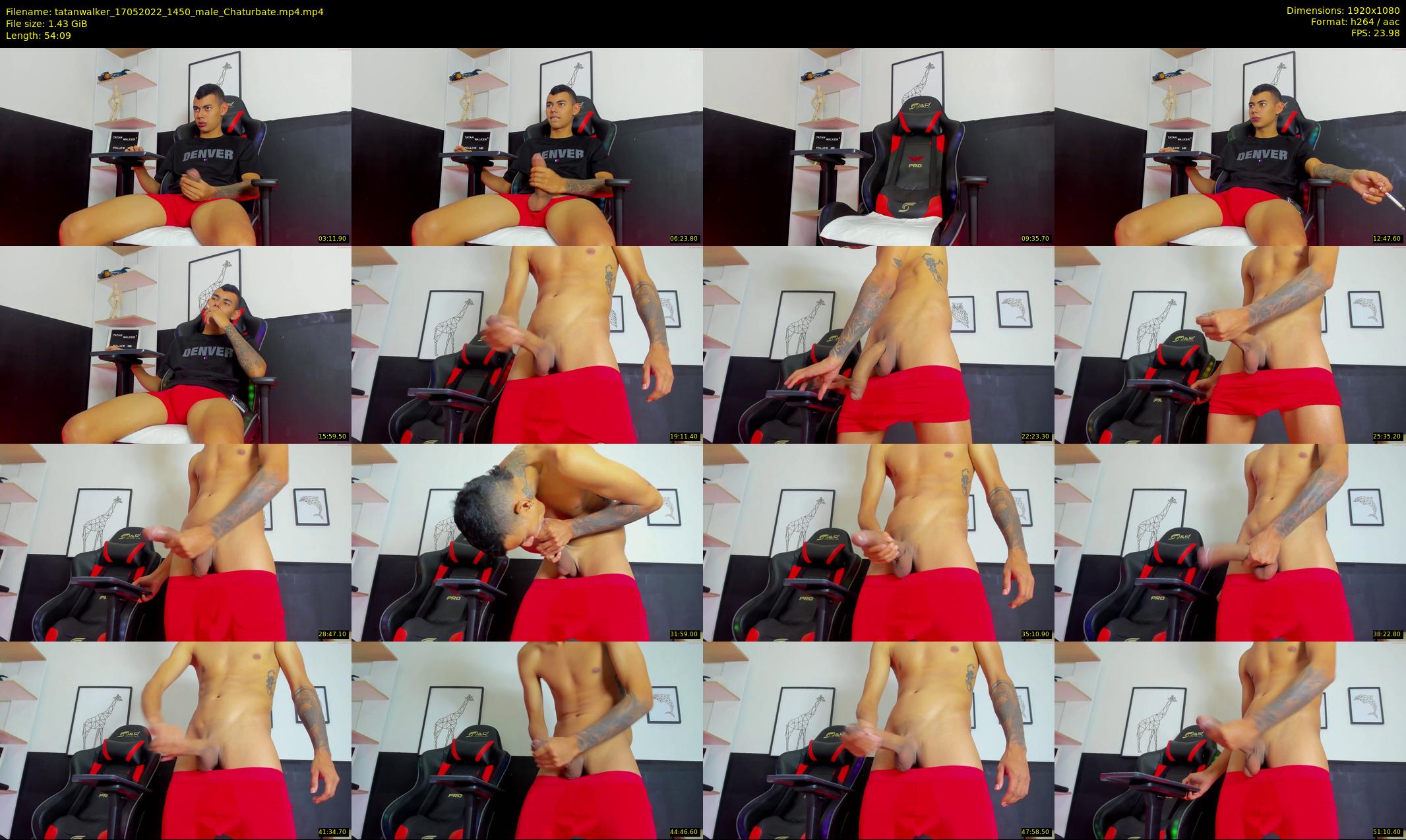 tatanwalker — 55 minute Chaturbate male cam show recording, 1080p, May 17, 2022