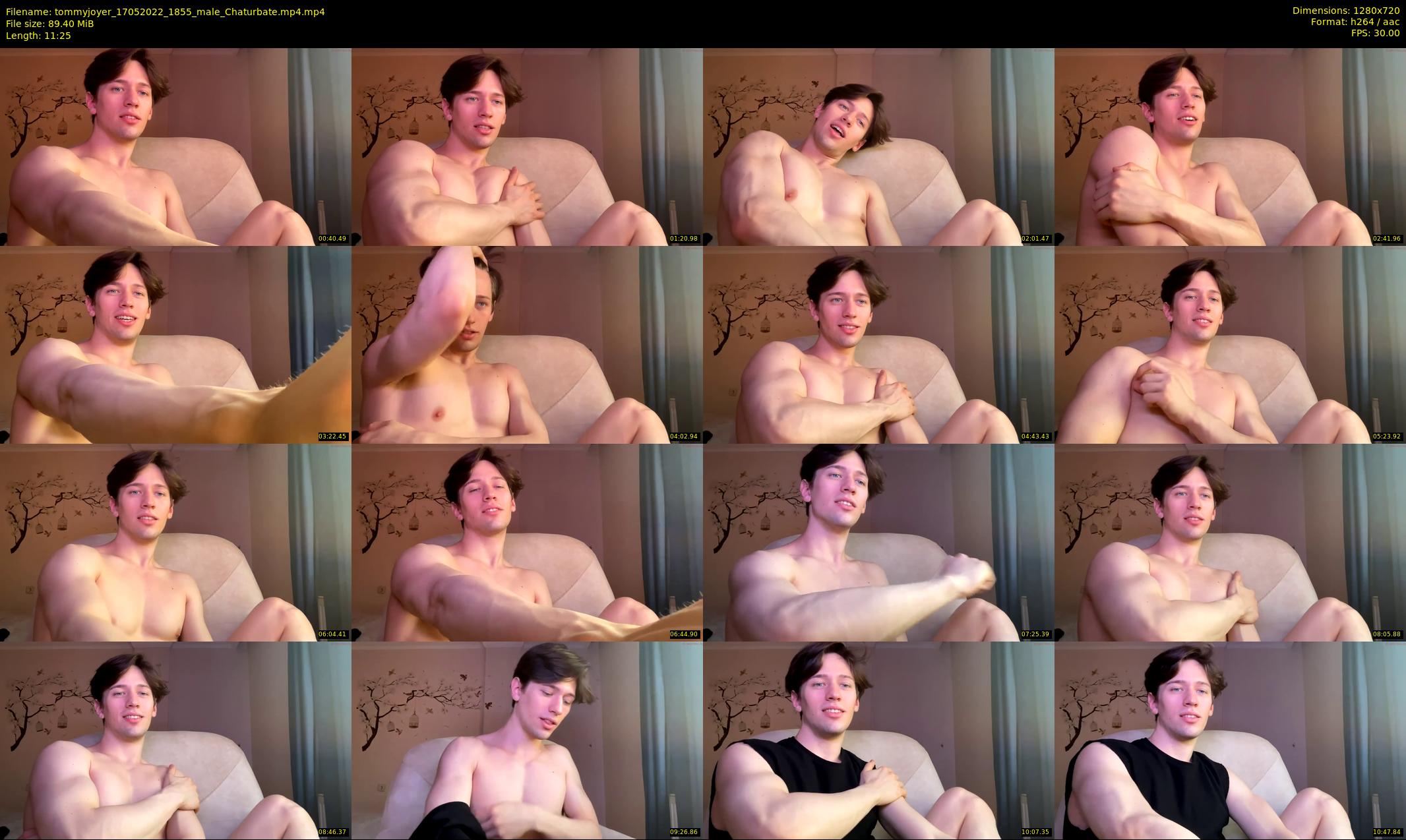tommyjoyer — 12 minute Chaturbate male cam show recording, 720p, May 17, 2022