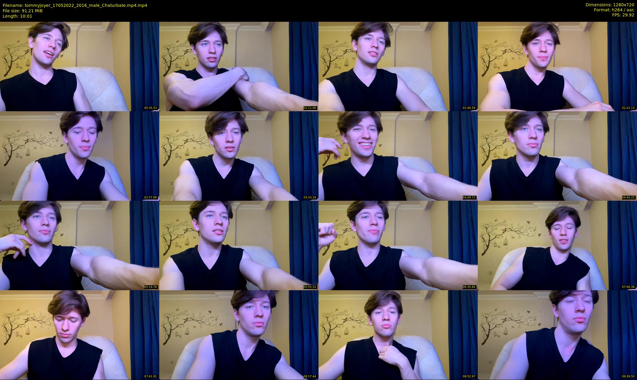 tommyjoyer — 11 minute Chaturbate male cam show recording, 720p, May 17, 2022