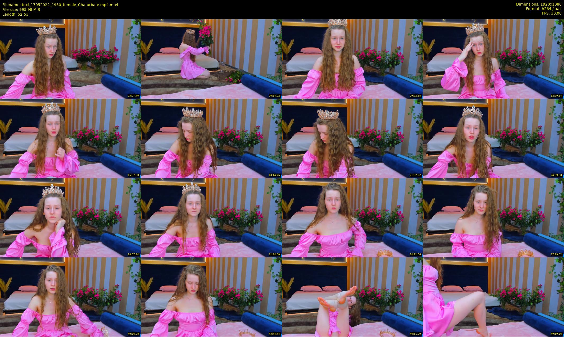 toxl — 53 minute Chaturbate female cam show recording, 1080p, May 17, 2022