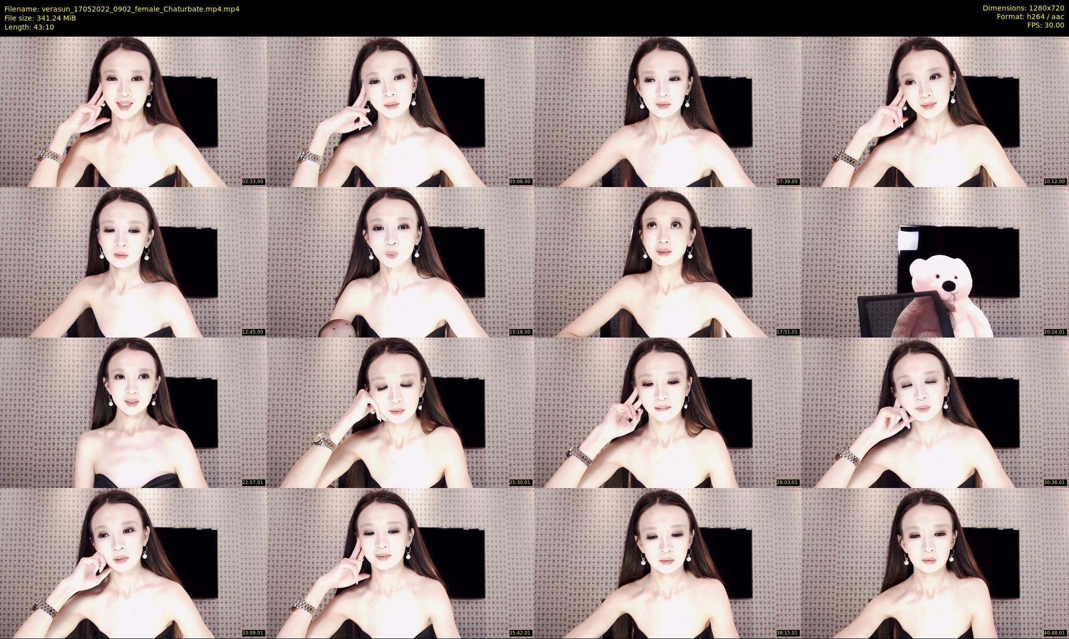 verasun — 44 minute Chaturbate female cam show recording, 720p, May 17, 2022