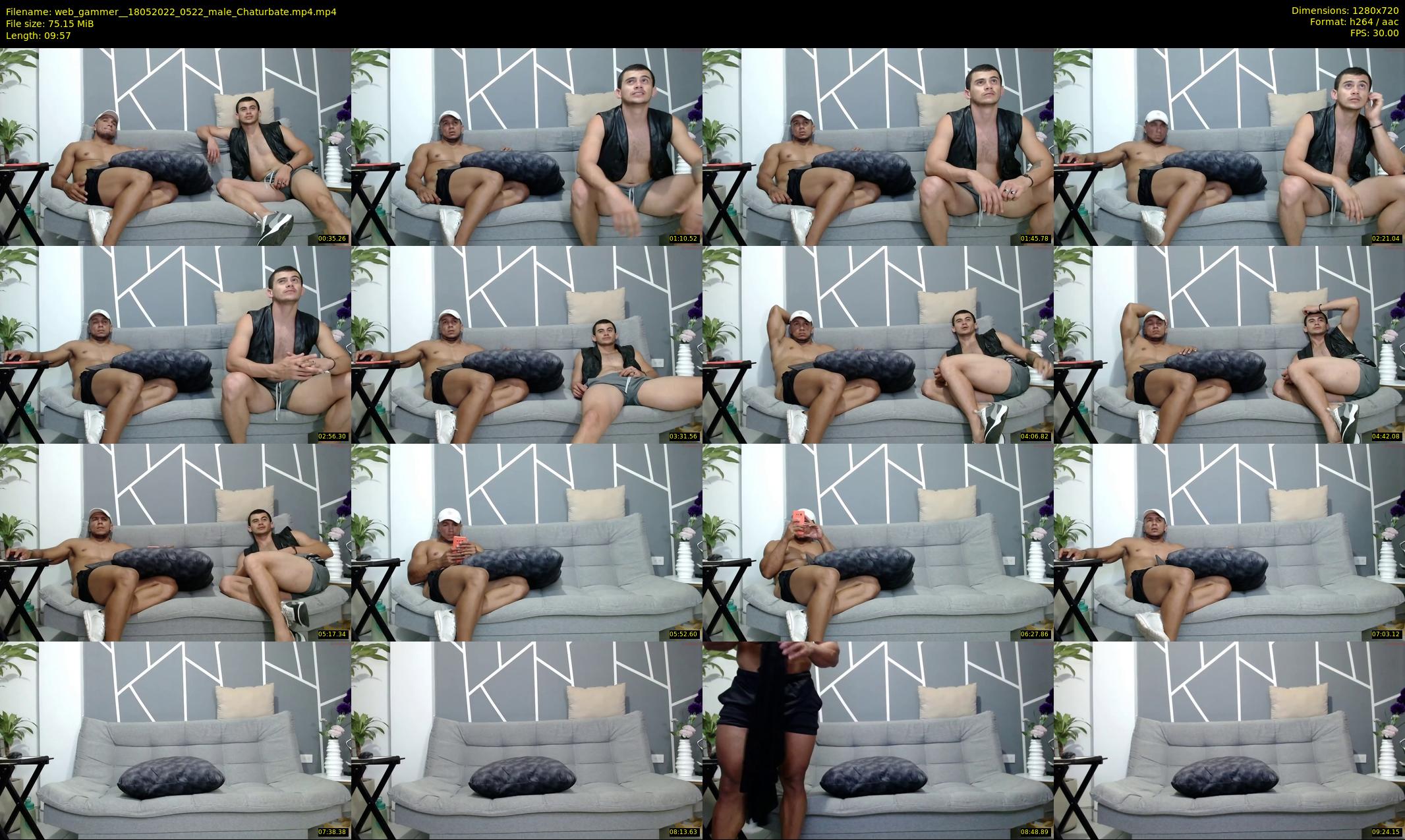 web_gammer_ — 10 minute Chaturbate male cam show recording, 720p, May 18, 2022