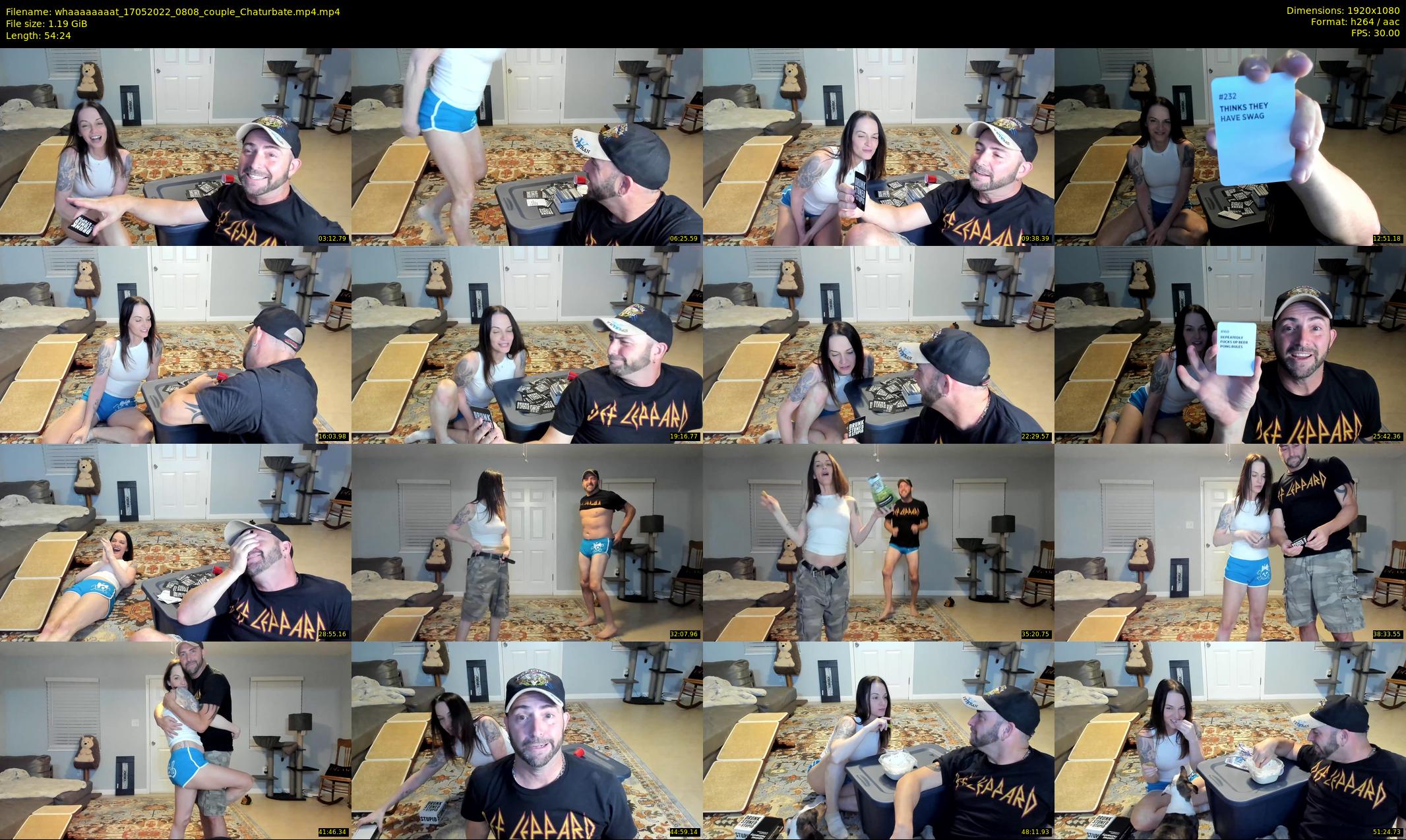 whaaaaaaaat — 55 minute Chaturbate couple cam show recording, 1080p, May 17, 2022